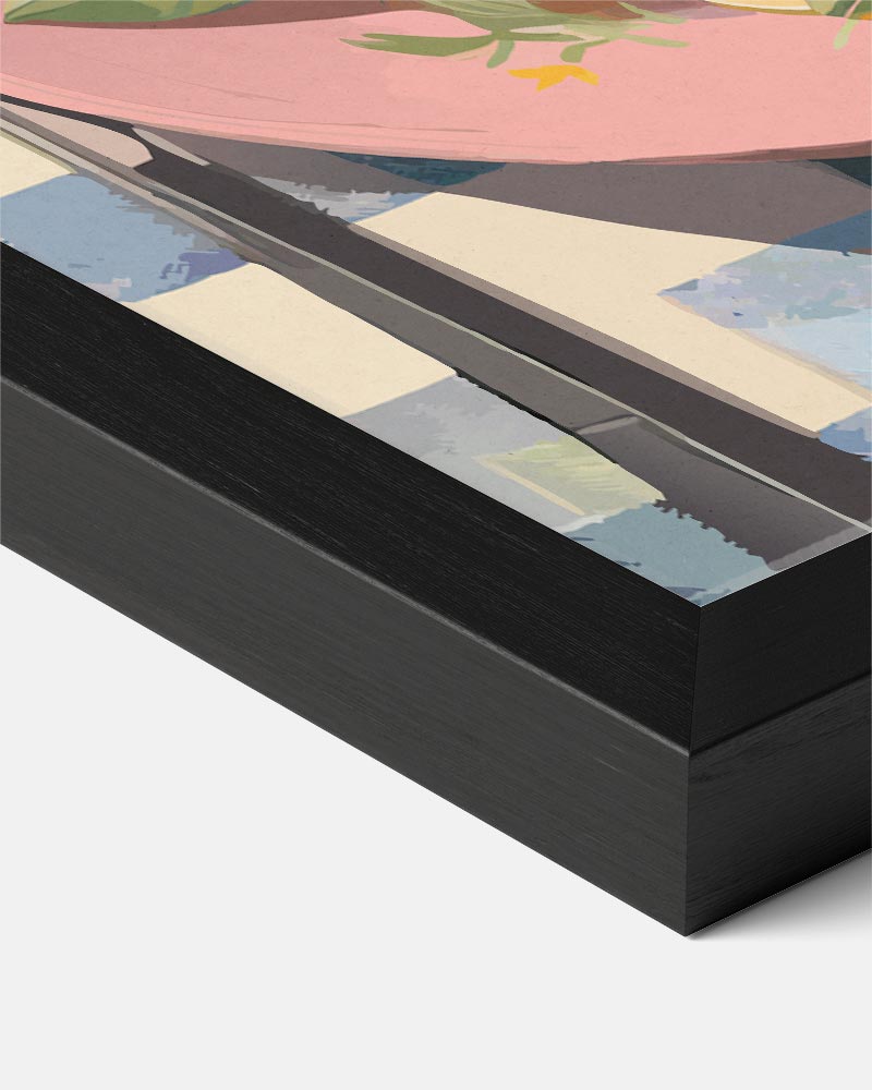 Pasta Liefde Print Poster-WallArtistic