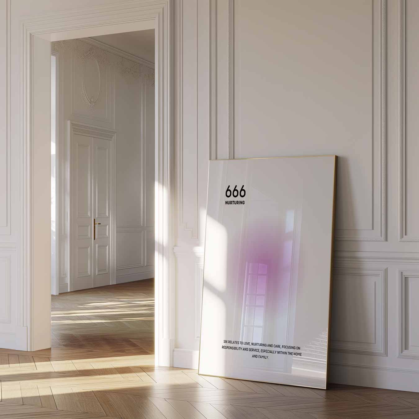 Zachte Verzorgende Energie Poster