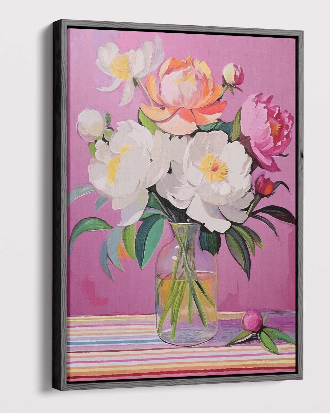 Betoverende Bloemenpracht Kunstwerk-canvas-dibond-plexiglas-wanddecoratie-WallArtistic