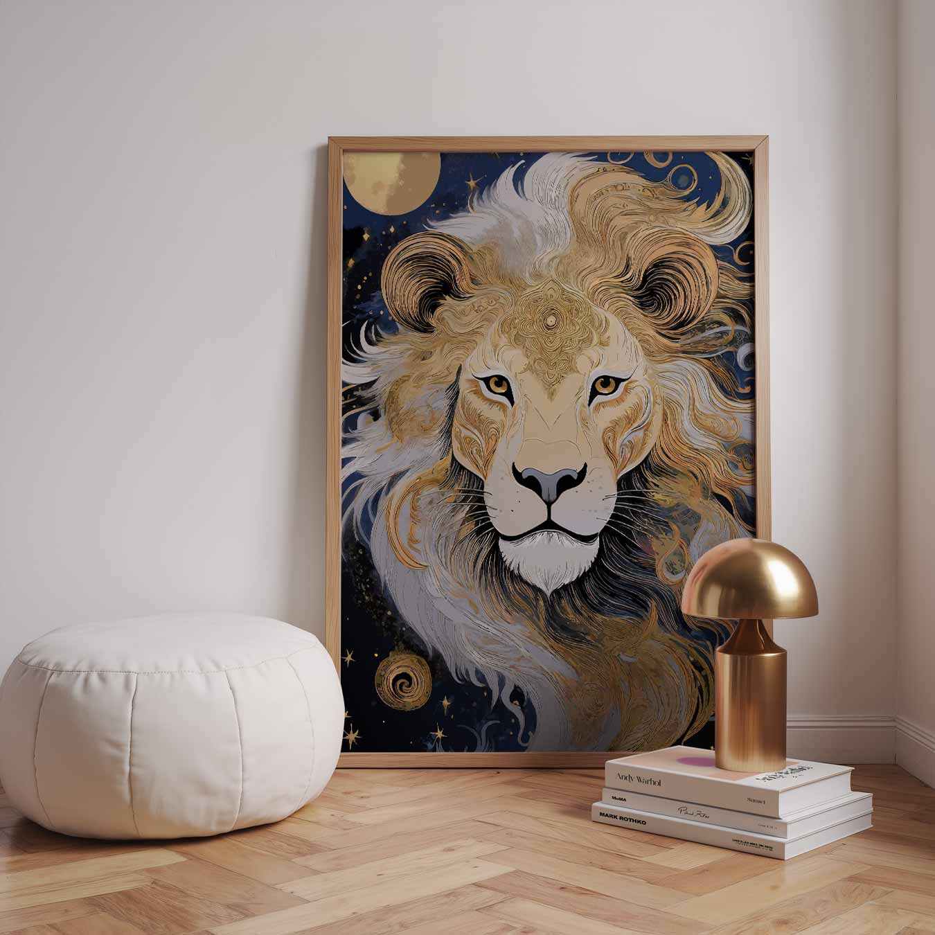 Majestueuze Leeuwenposter