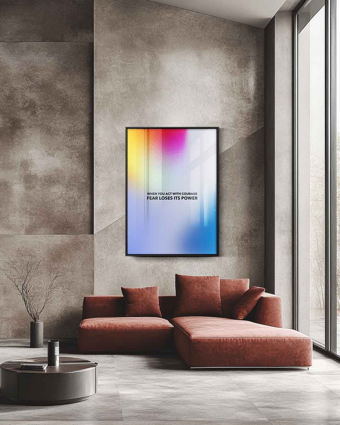 Abstract kunstwerk Kunstwerk-canvas-dibond-plexiglas-wanddecoratie-WallArtistic