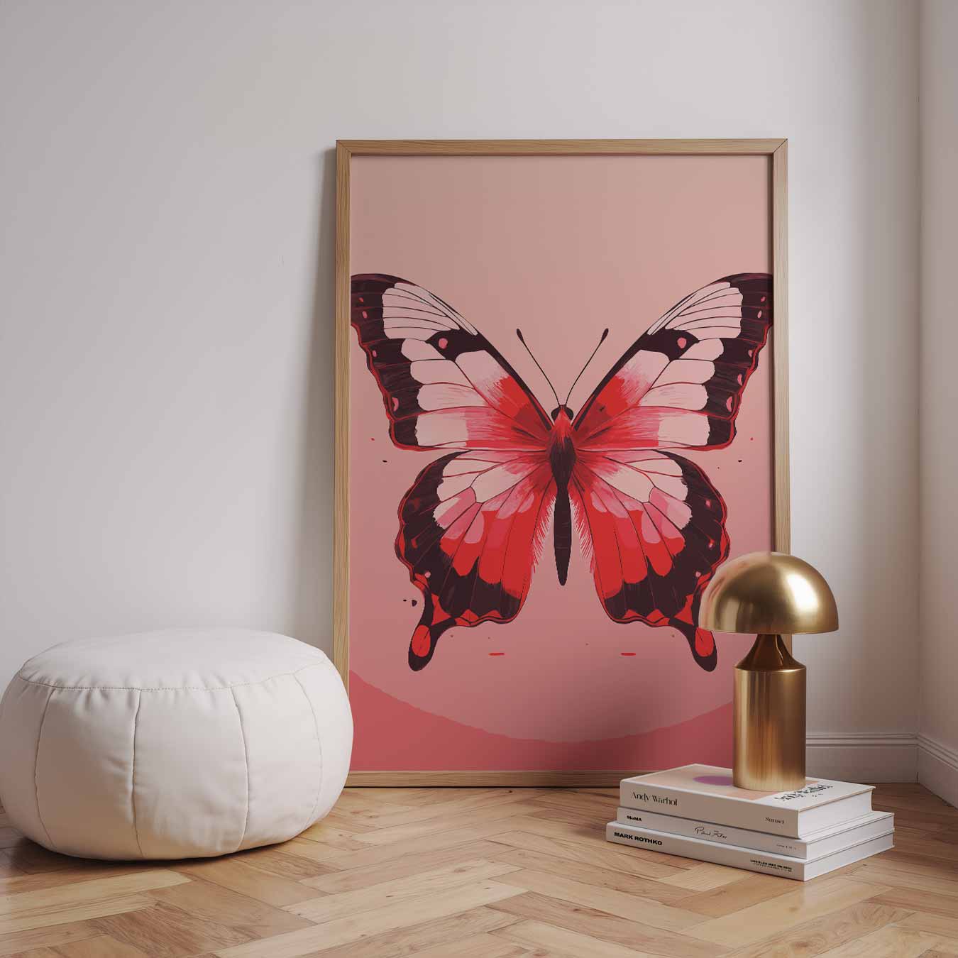 Vlinderpracht Wandposter-WallArtistic