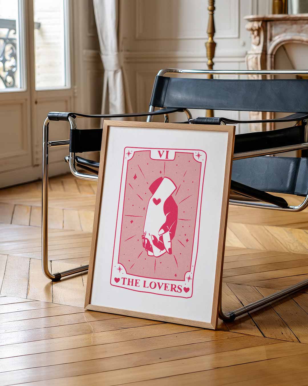 Liefdeskoppel Tarot Poster
