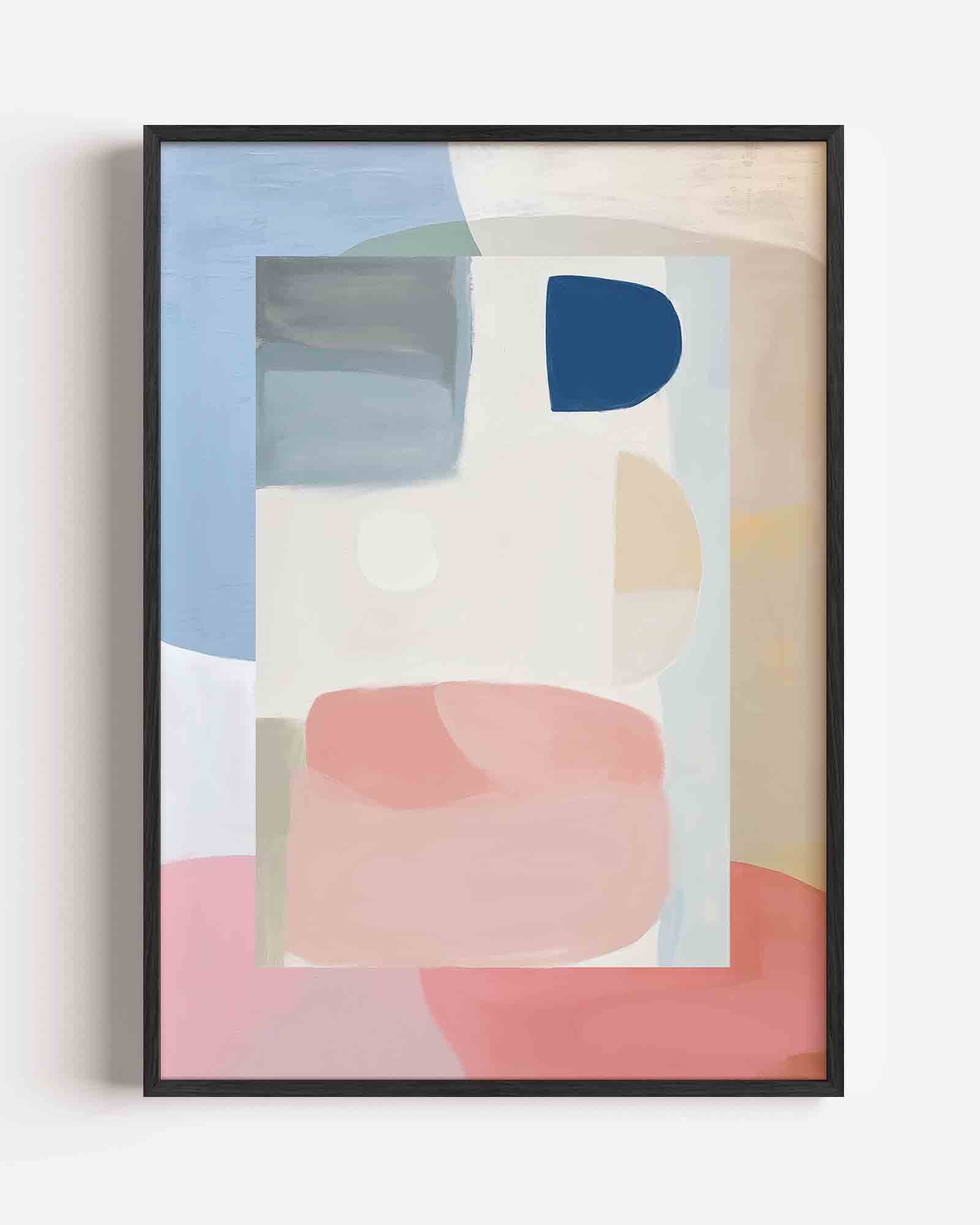 Abstracte vormen Poster
