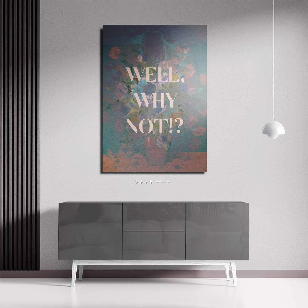 Kleurrijke Droom Bloemen Kunstwerk-canvas-dibond-plexiglas-wanddecoratie-WallArtistic