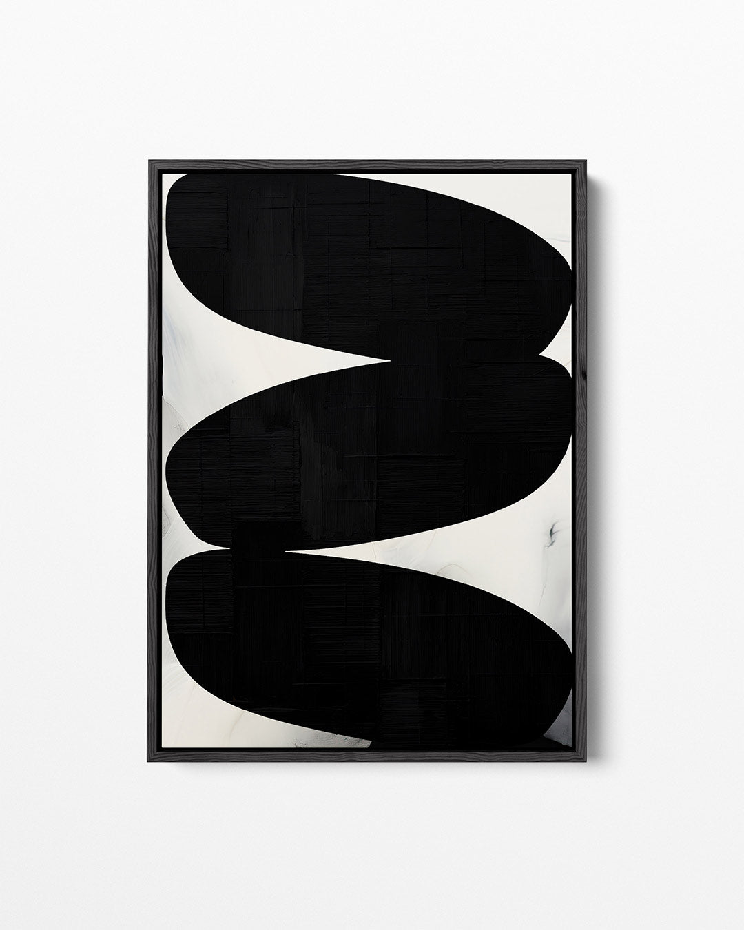 Organische vormen contrast Kunstwerk