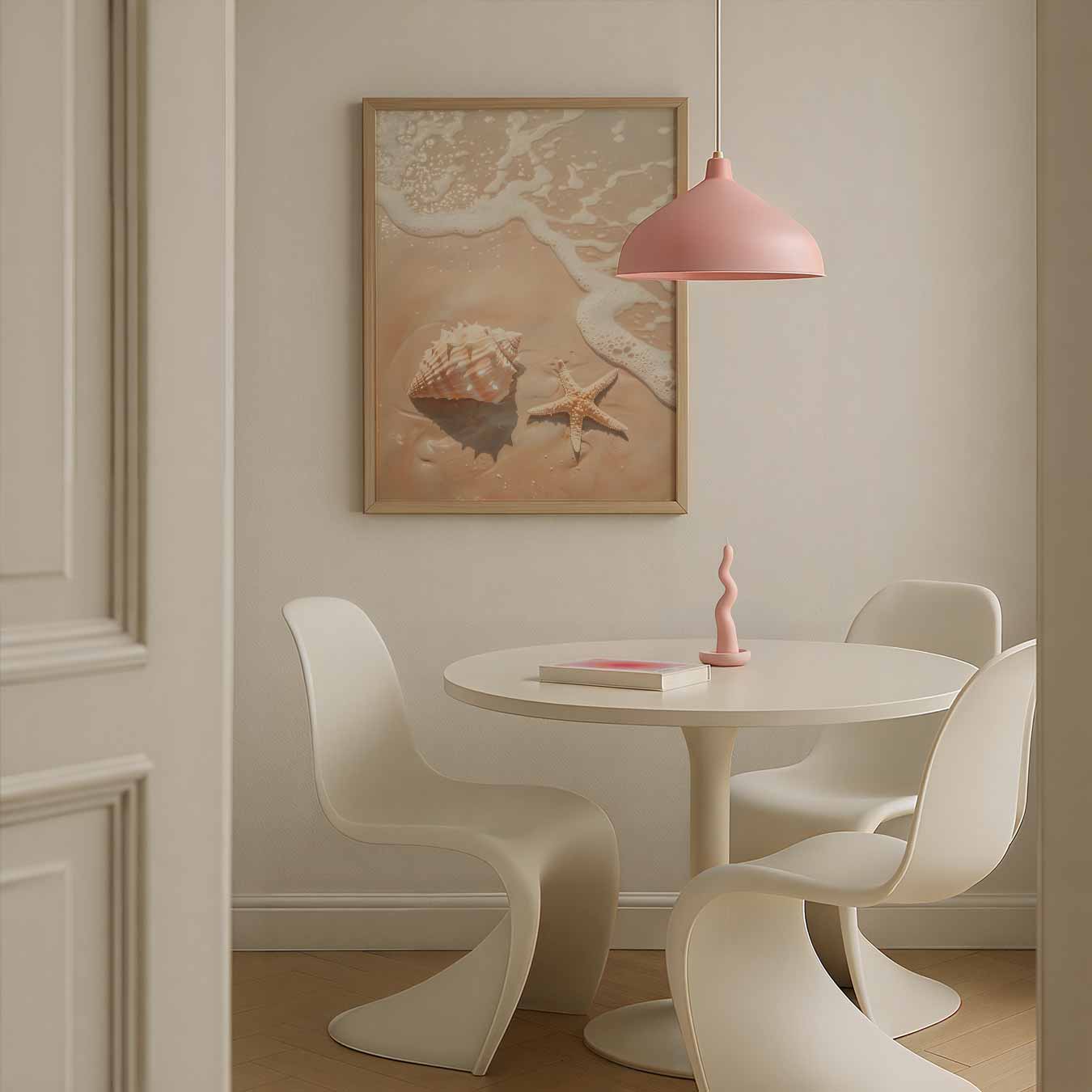 Zomers Strand Plein Air Poster-WallArtistic