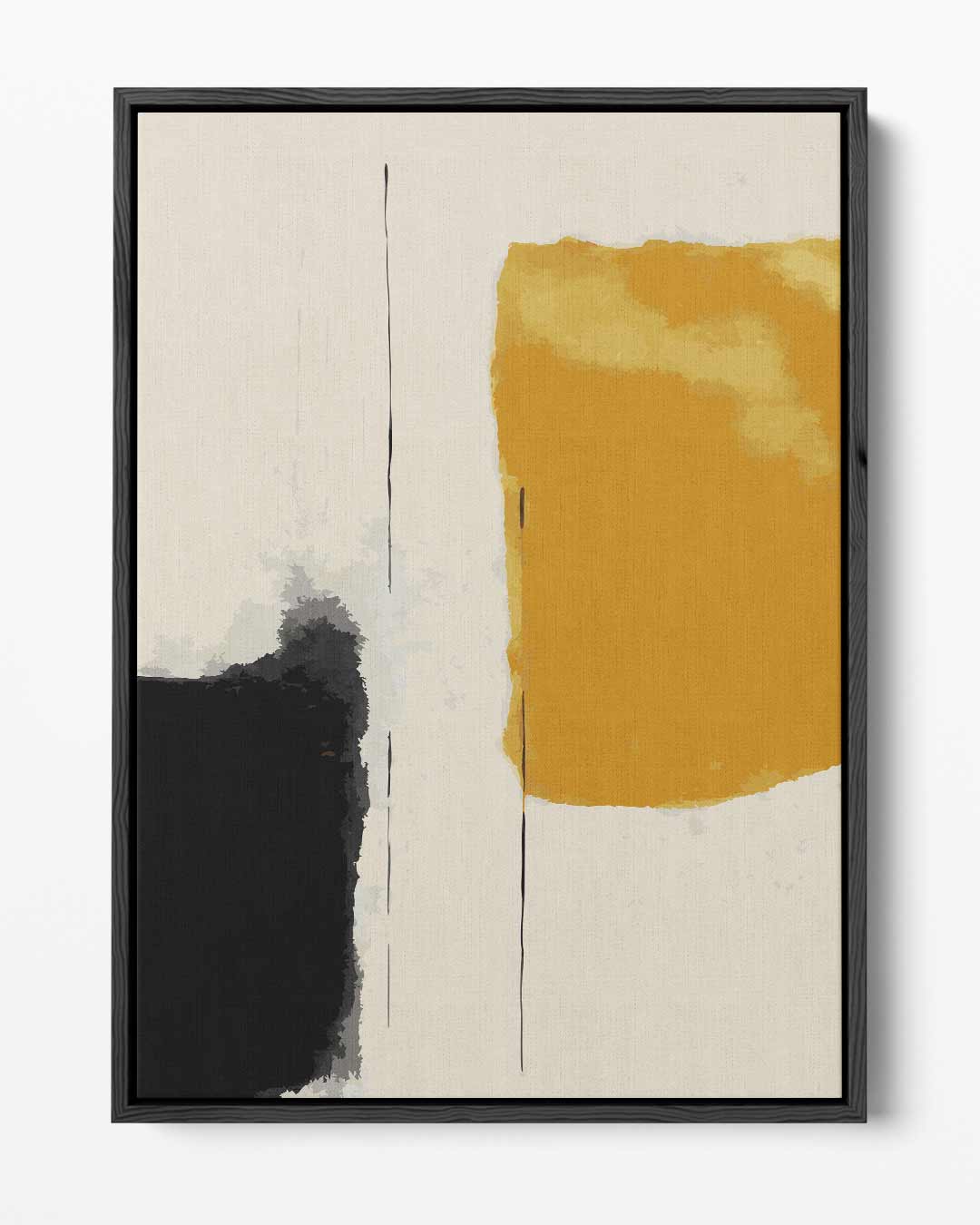 Abstracte Harmonie van Vormen Kunstwerk-canvas-dibond-plexiglas-wanddecoratie-WallArtistic