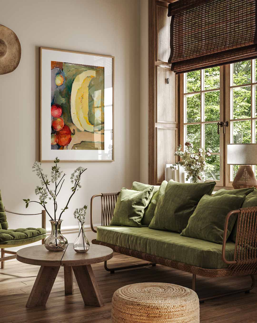 Kleurrijke Fruitimpressies Poster-WallArtistic