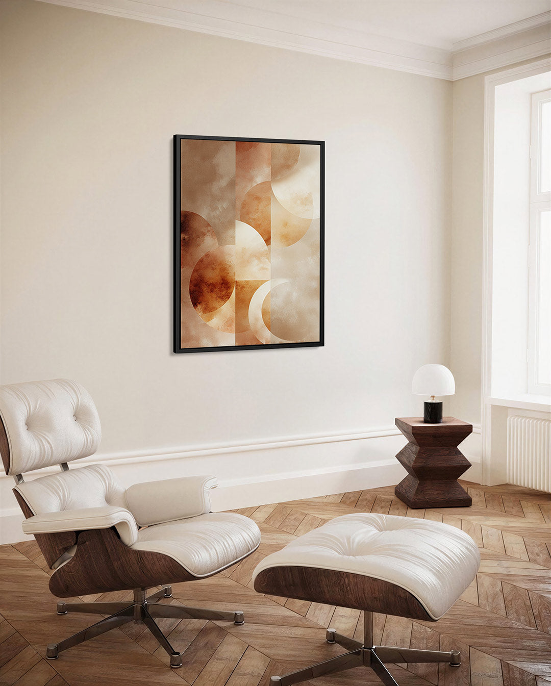 Geometrische vormen Kunstwerk