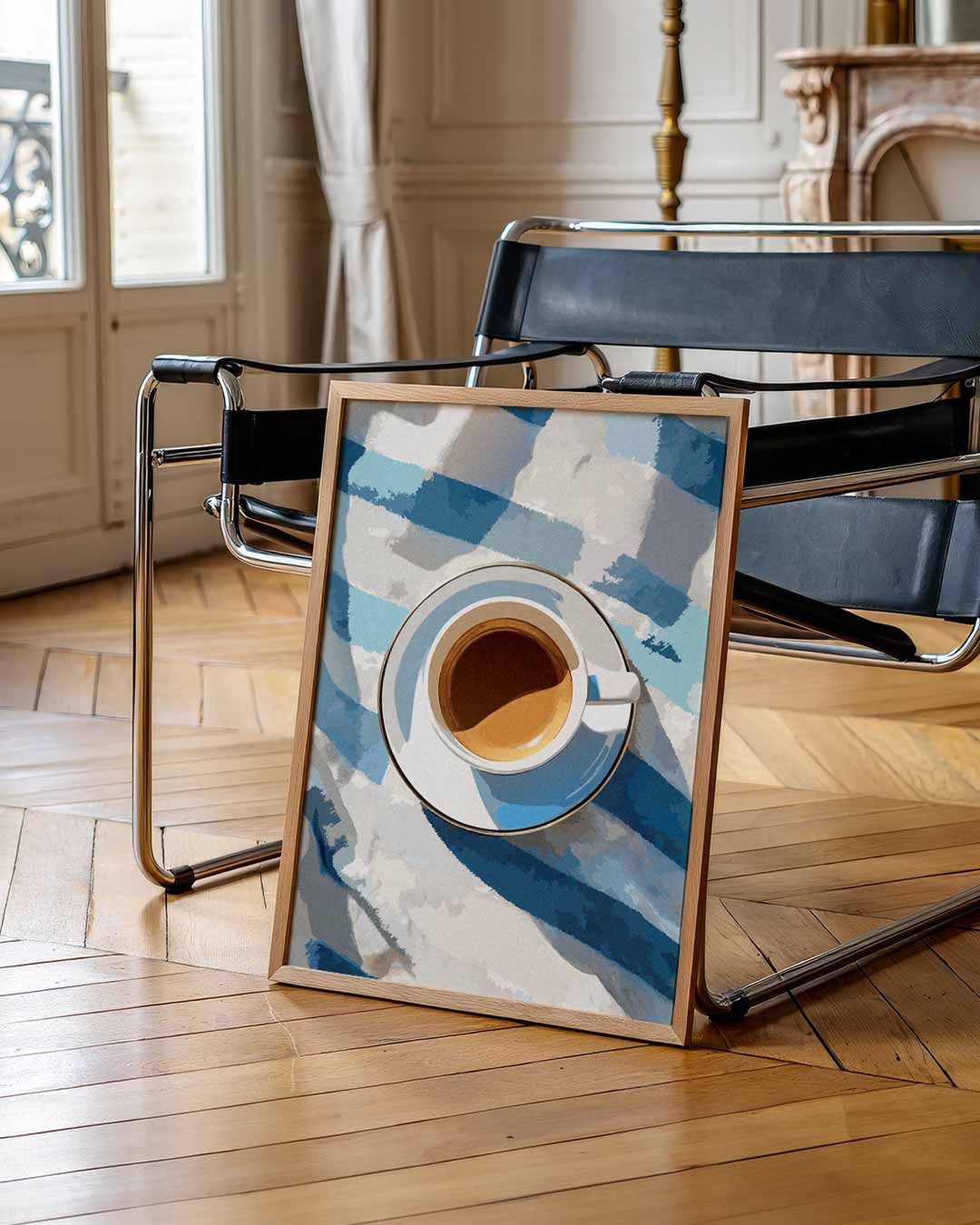 Ontspan Met Espresso Poster-WallArtistic