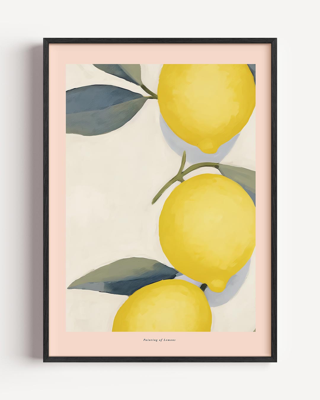 Vrolijke Citroenposter-WallArtistic