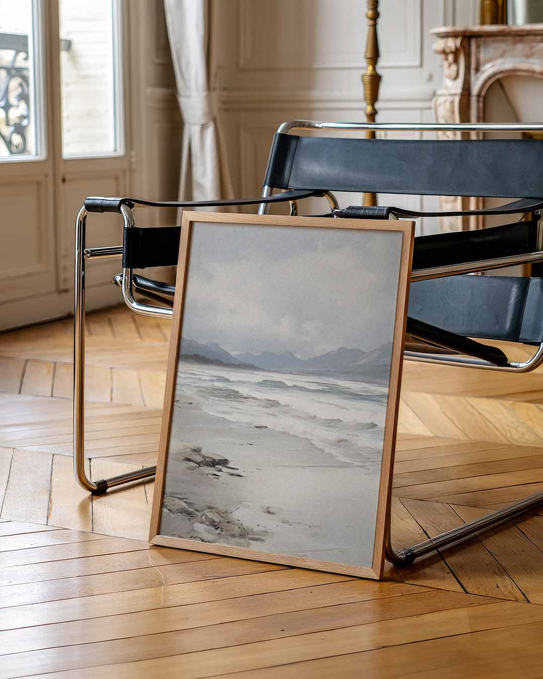 Rustige Strandtafereel Poster