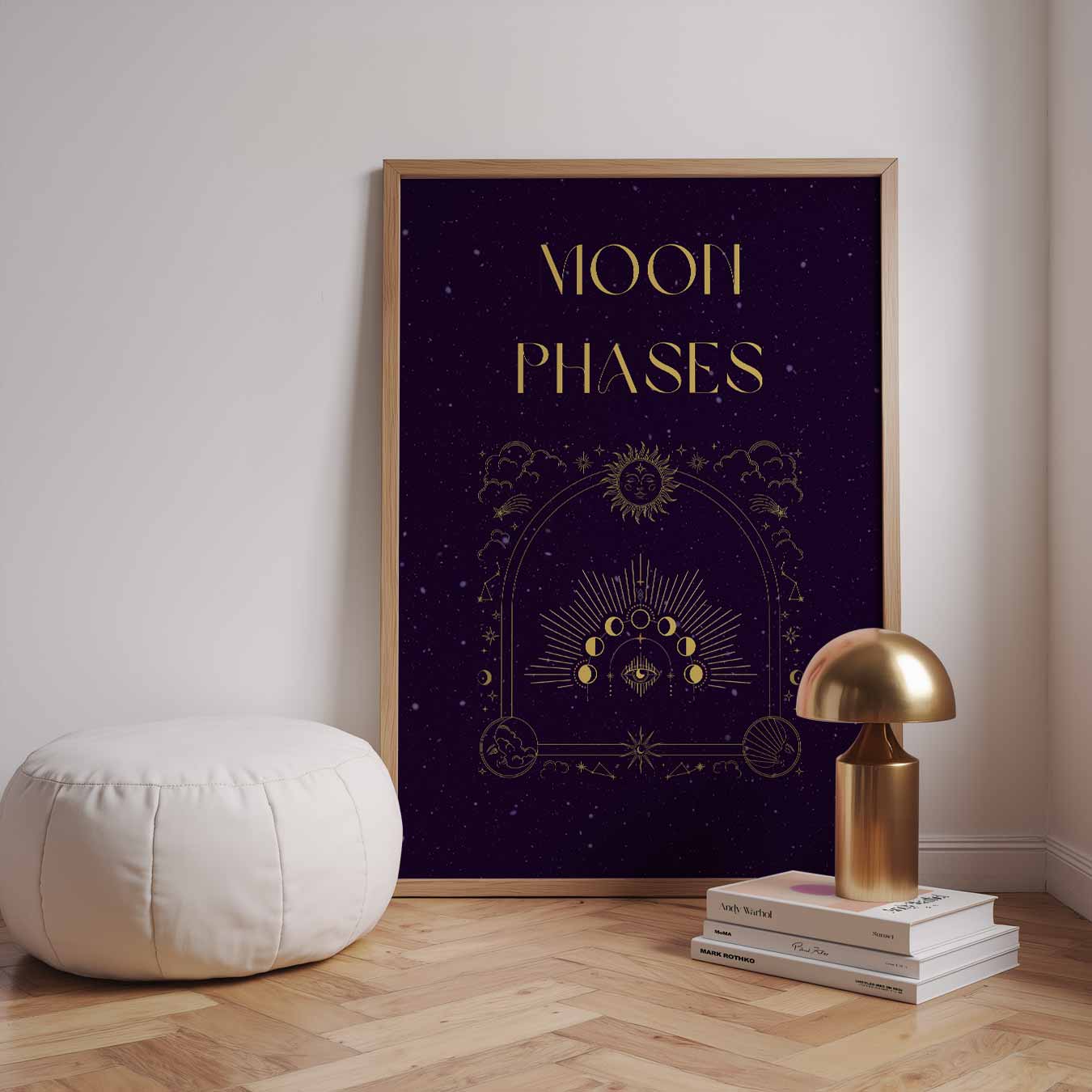 Magische Maanfasen Poster