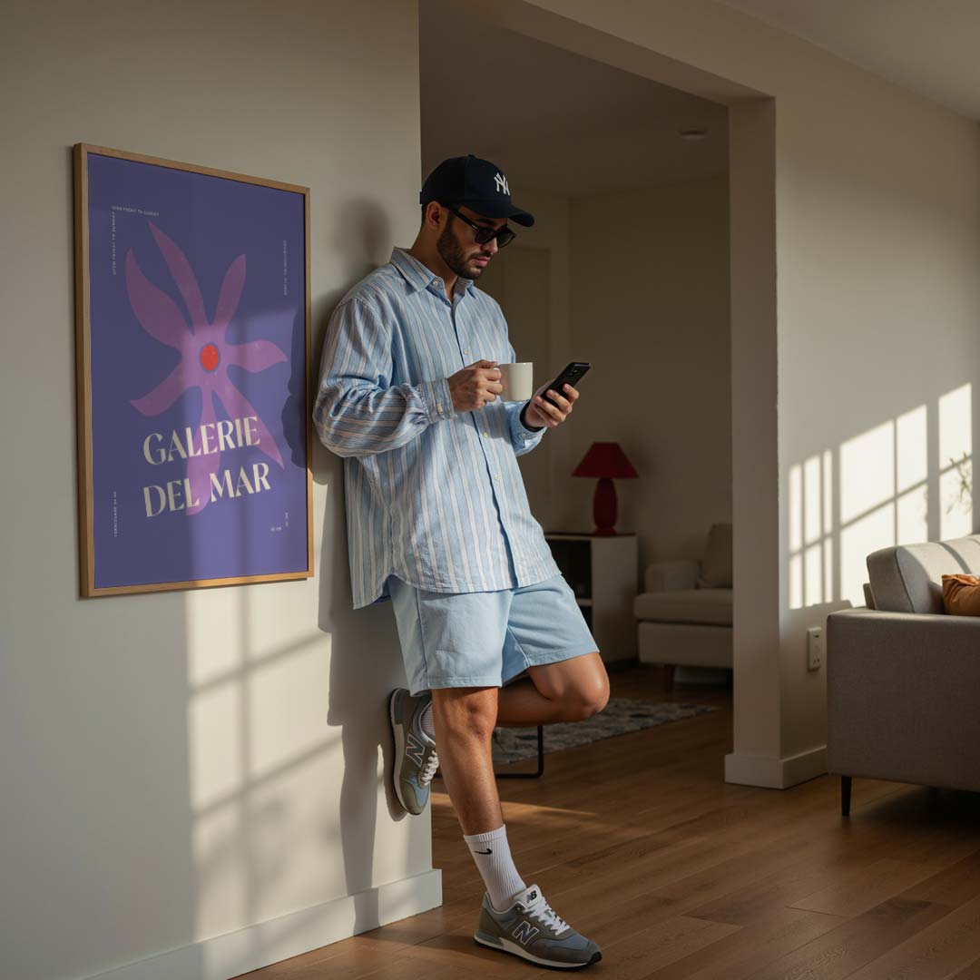 Moderne Galerie Del Mar Poster-WallArtistic