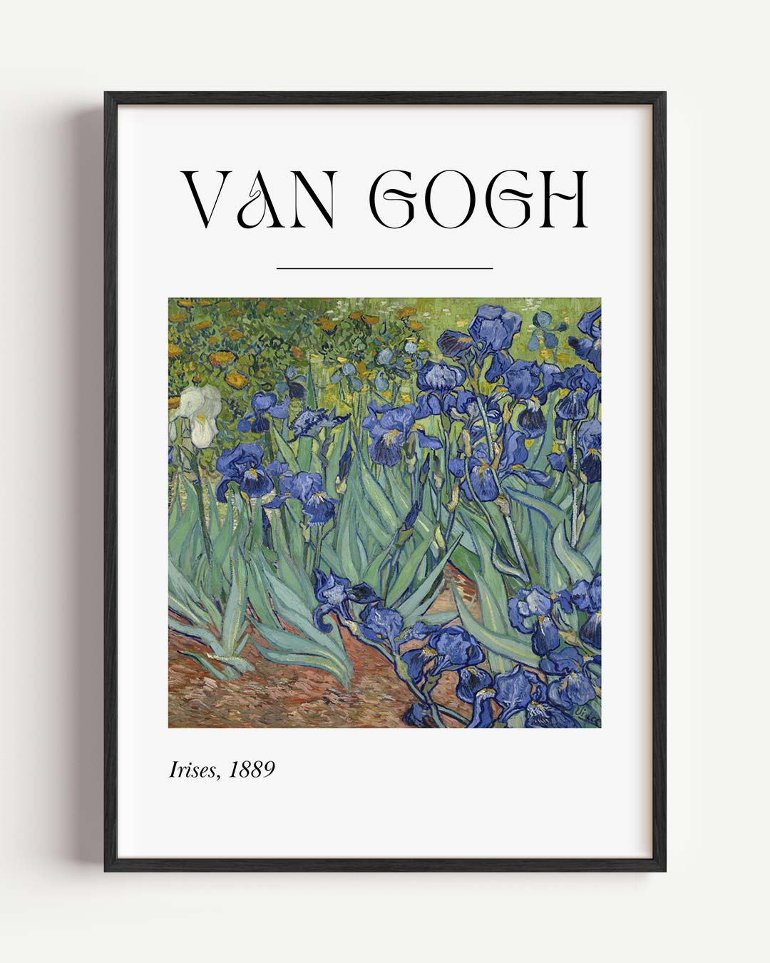 Van Gogh Irissen Poster