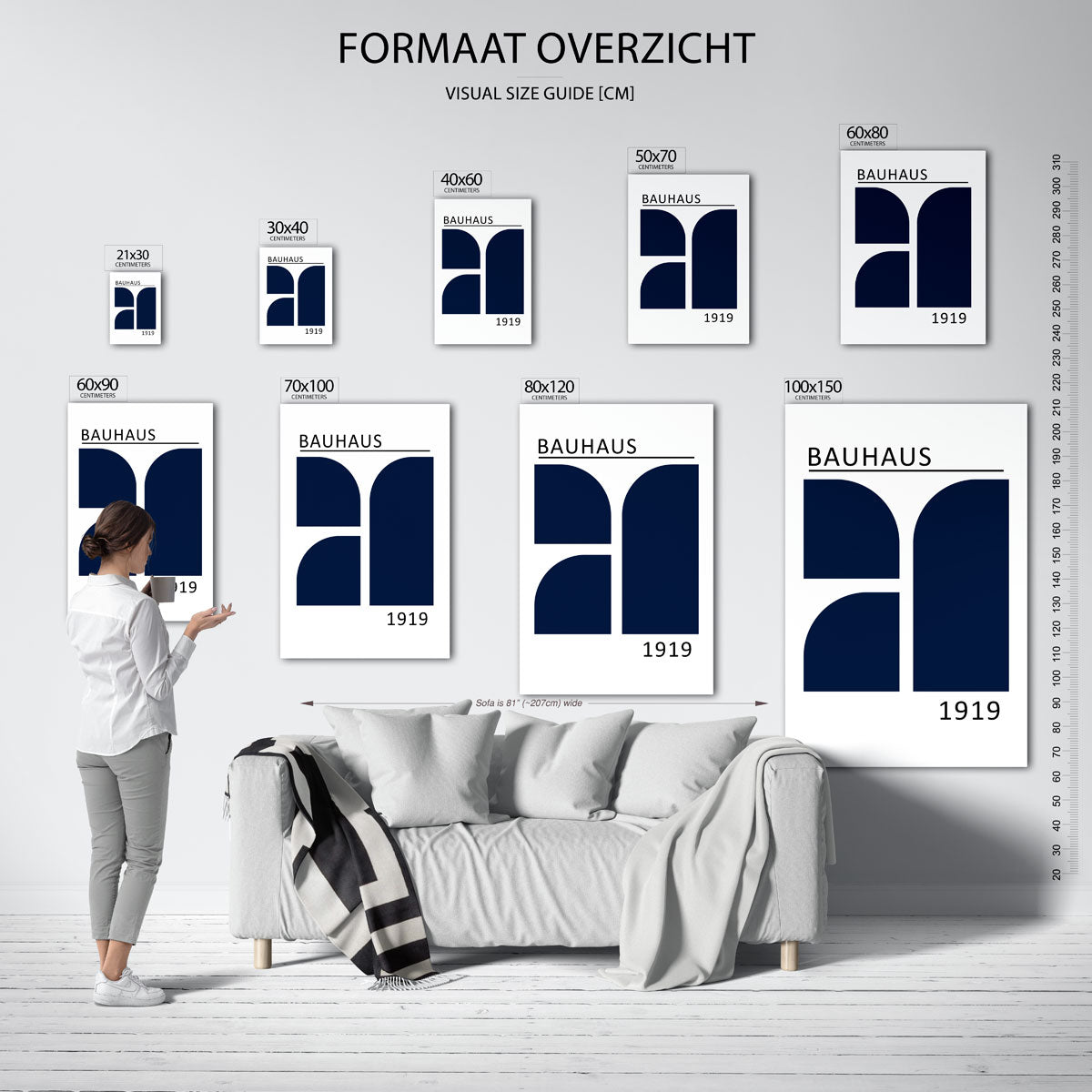 Vorm en balans Poster
