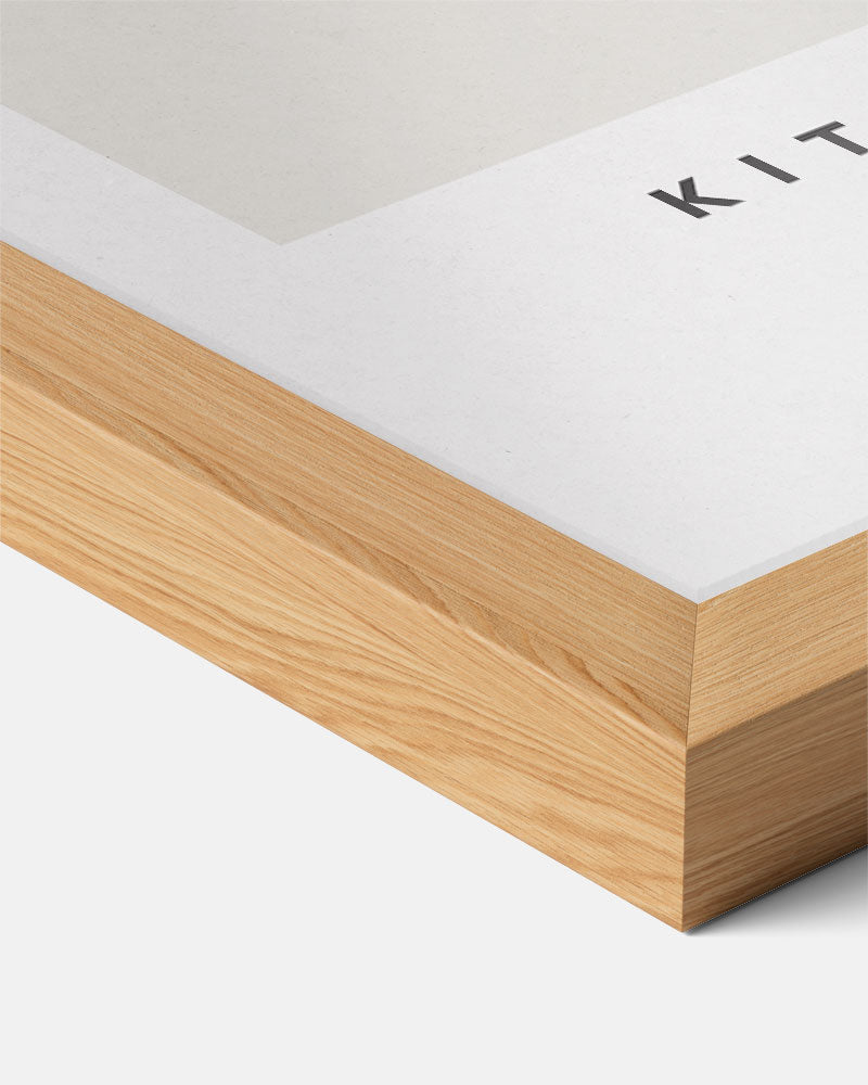 Keukenverhalen Oester Illustratie Poster-WallArtistic