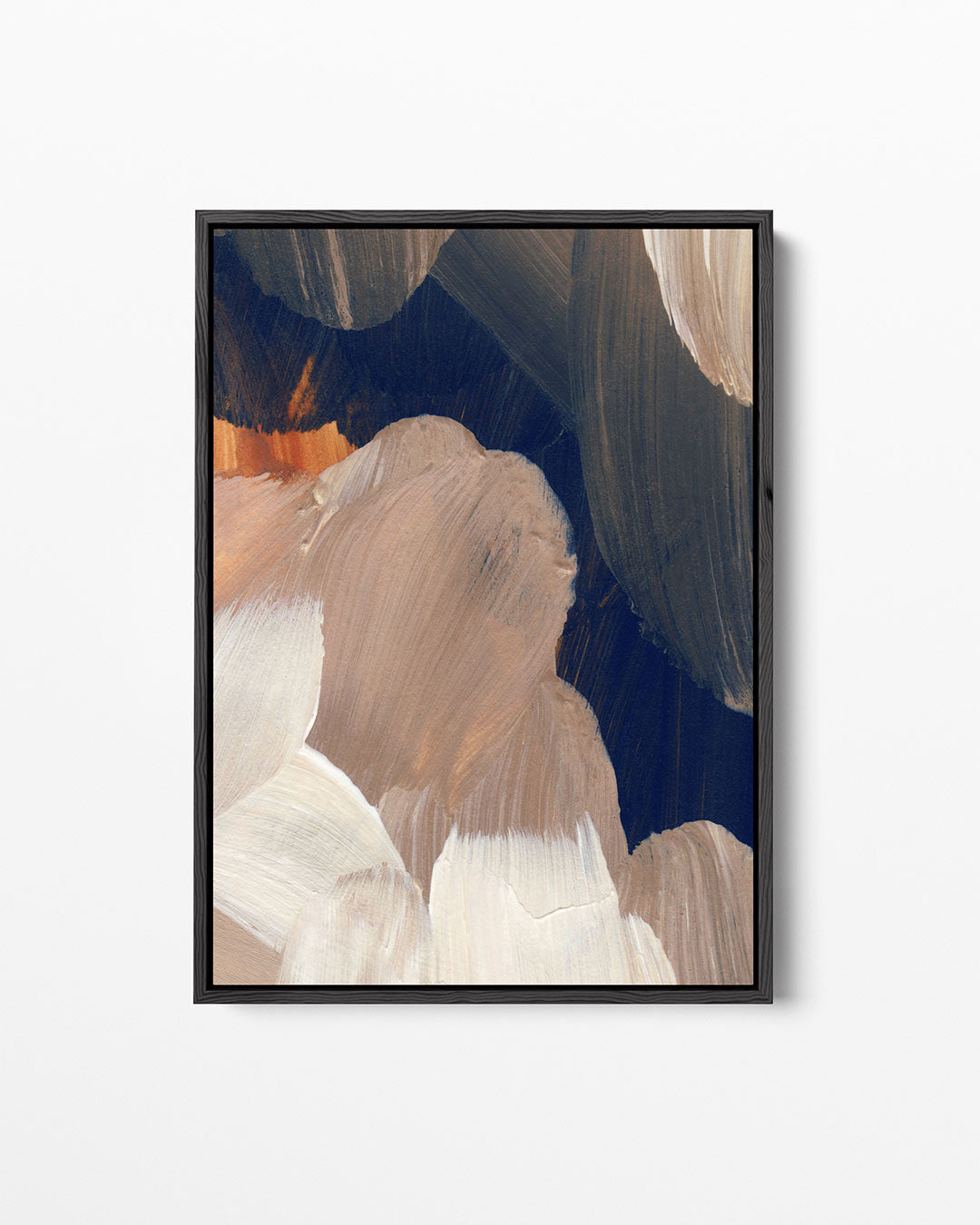 Dynamische kleurenmix Kunstwerk