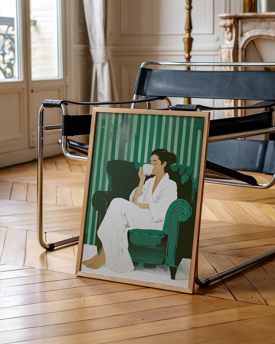 Relaxmoment Poster met Thee Poster
