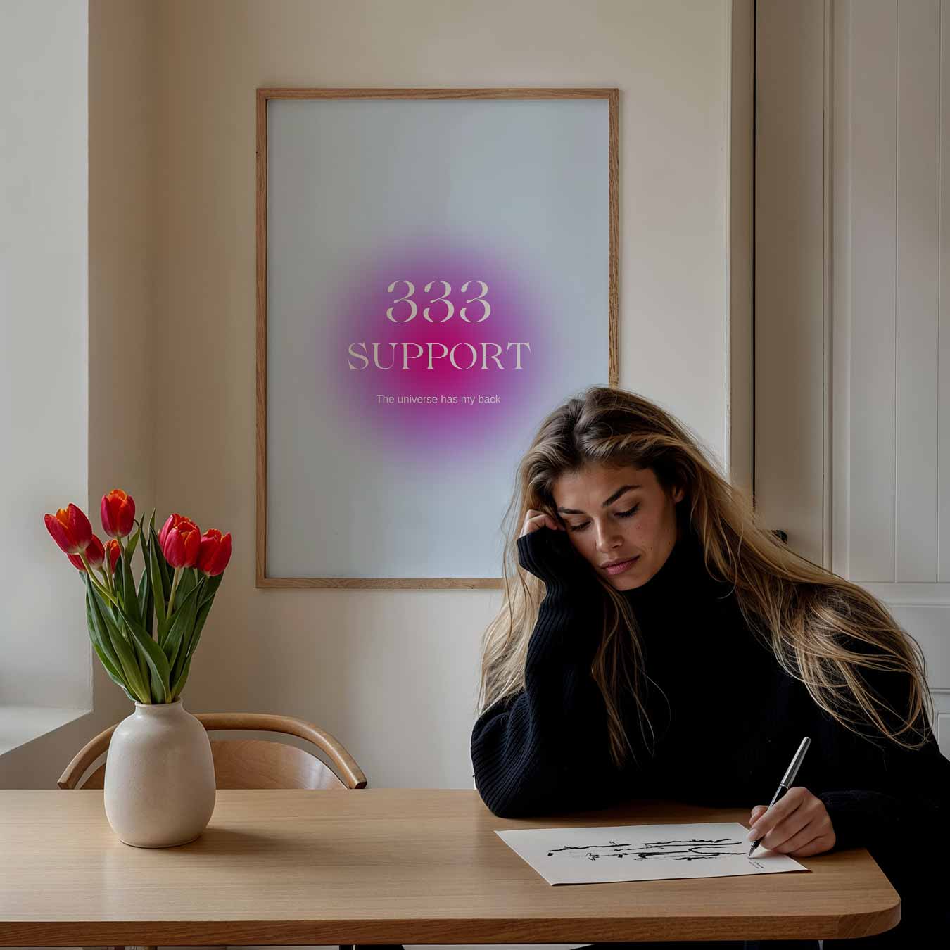 Engelennummer 333 Poster