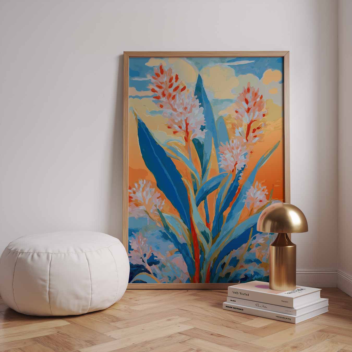 Kleurrijke Bloemenpracht Poster