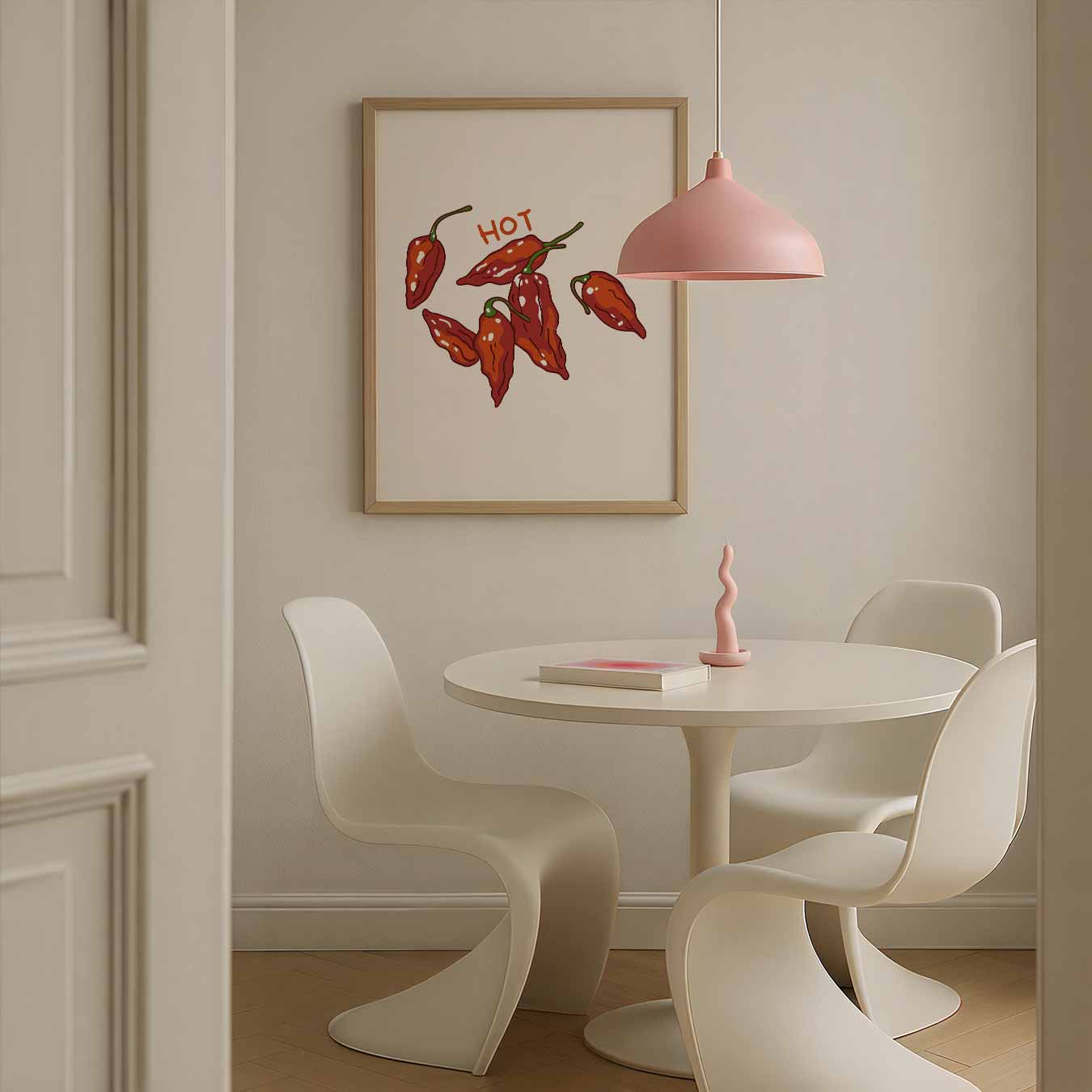 Spicy Paprika Art Poster-WallArtistic