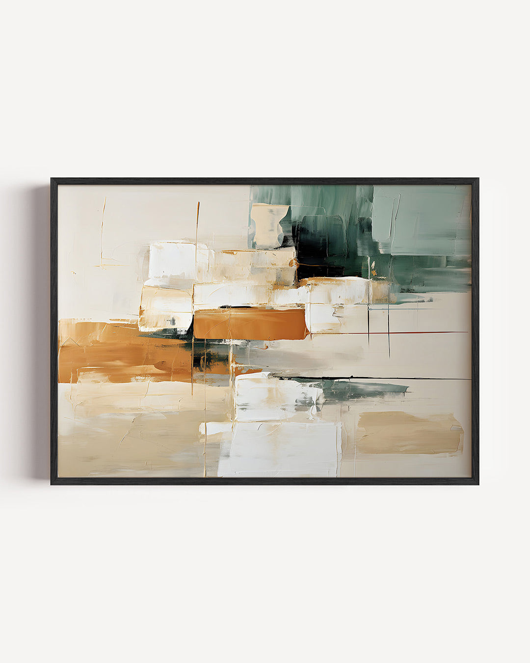 Abstracte vormen Poster