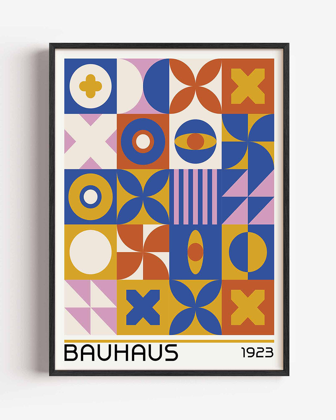 Vormen en vlakkenspel Poster
