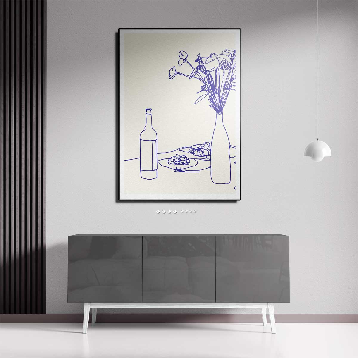 Eenvoudige Elegantie Kunstwerk-canvas-dibond-plexiglas-wanddecoratie-WallArtistic