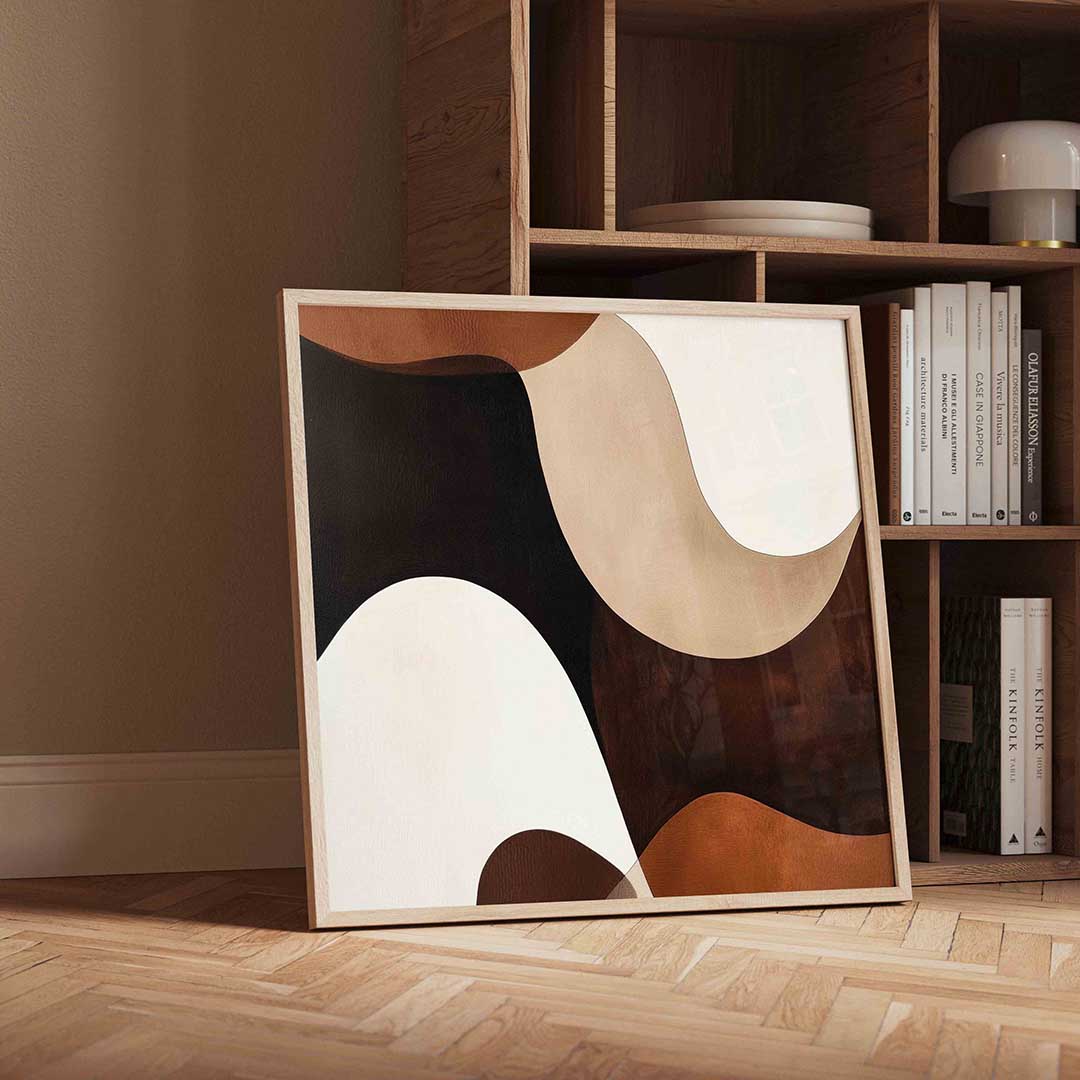 Abstracte vormen Poster