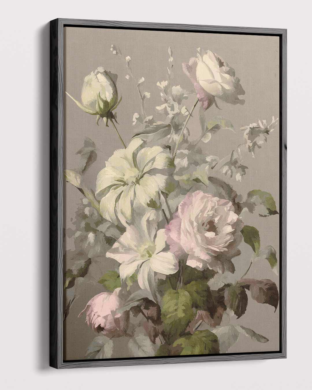 Bloemenpracht op Klassieke Manier Kunstwerk-canvas-dibond-plexiglas-wanddecoratie-WallArtistic