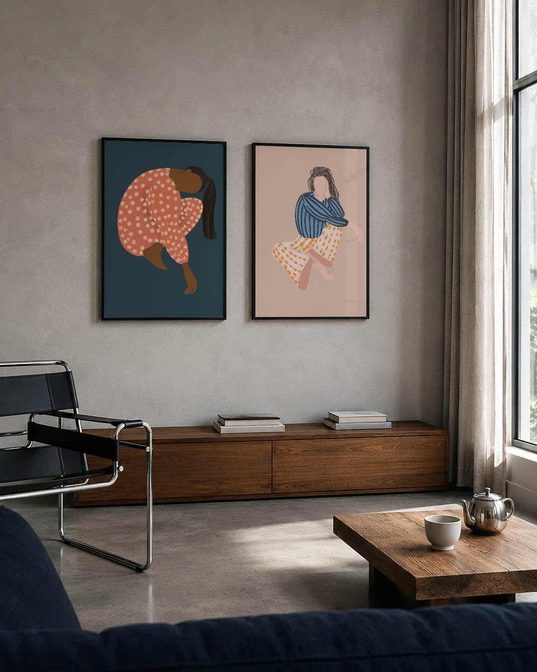 Vorm en kleur Posterset