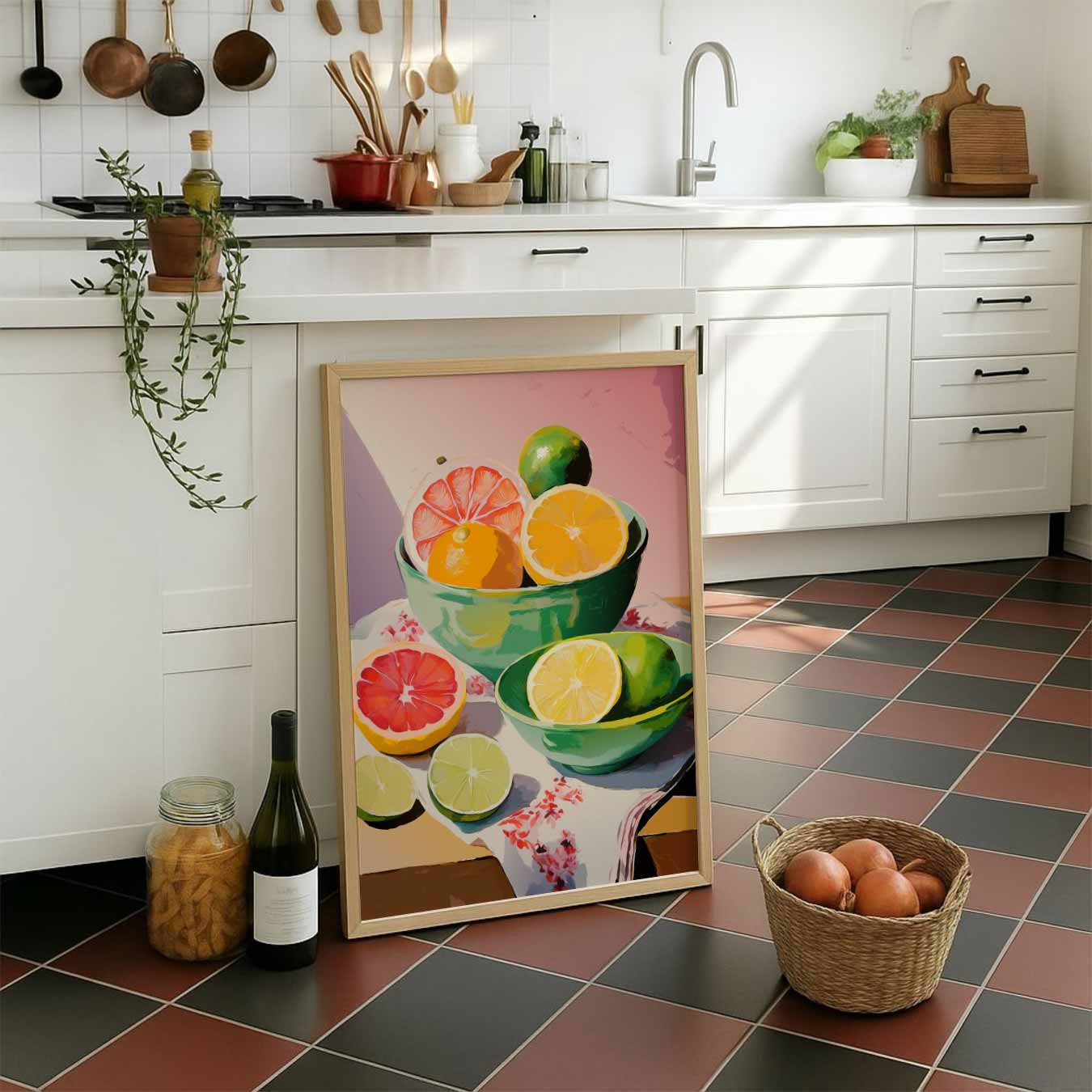 Kleurrijke Vruchtenpracht Poster-WallArtistic