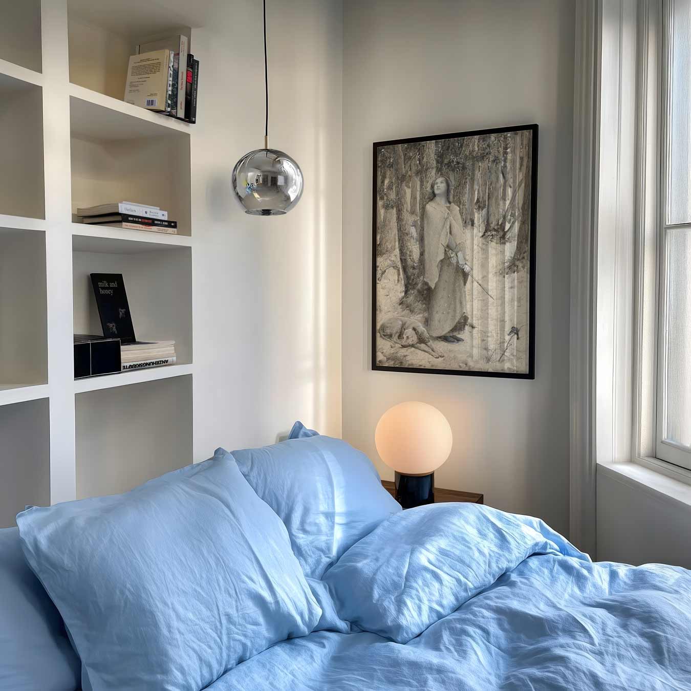 Mystieke Boswandeling Poster-WallArtistic