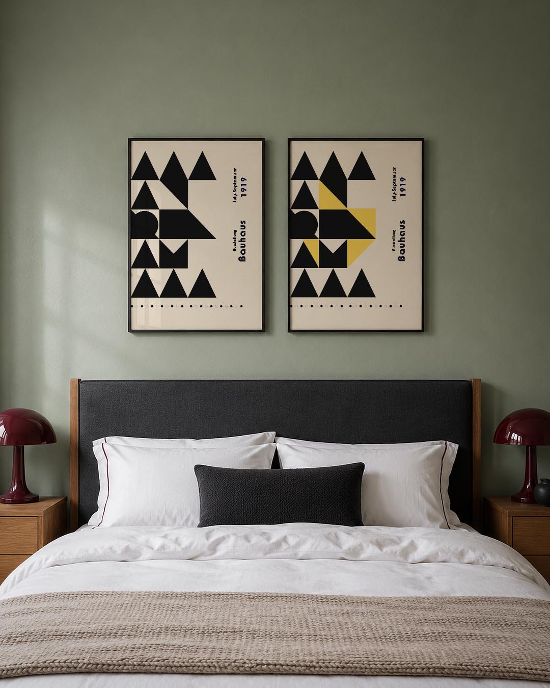 Vormen en vlakken Posterset