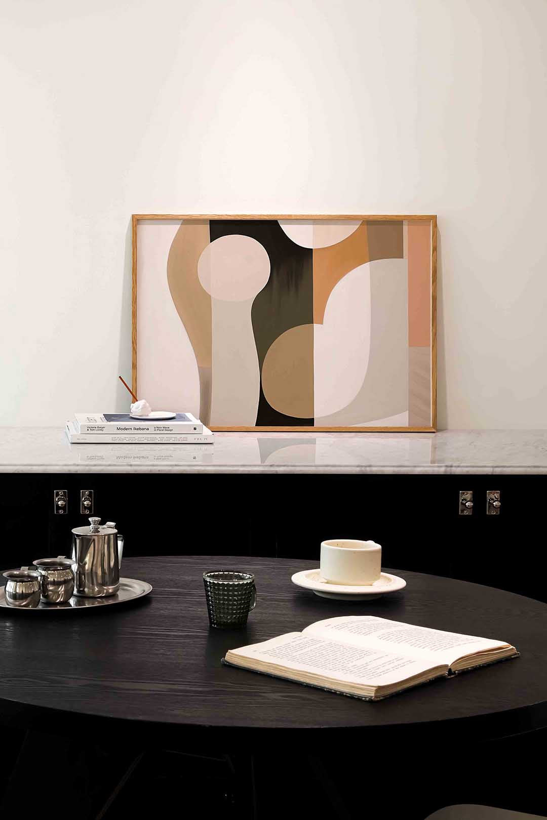 Abstracte vormen Poster