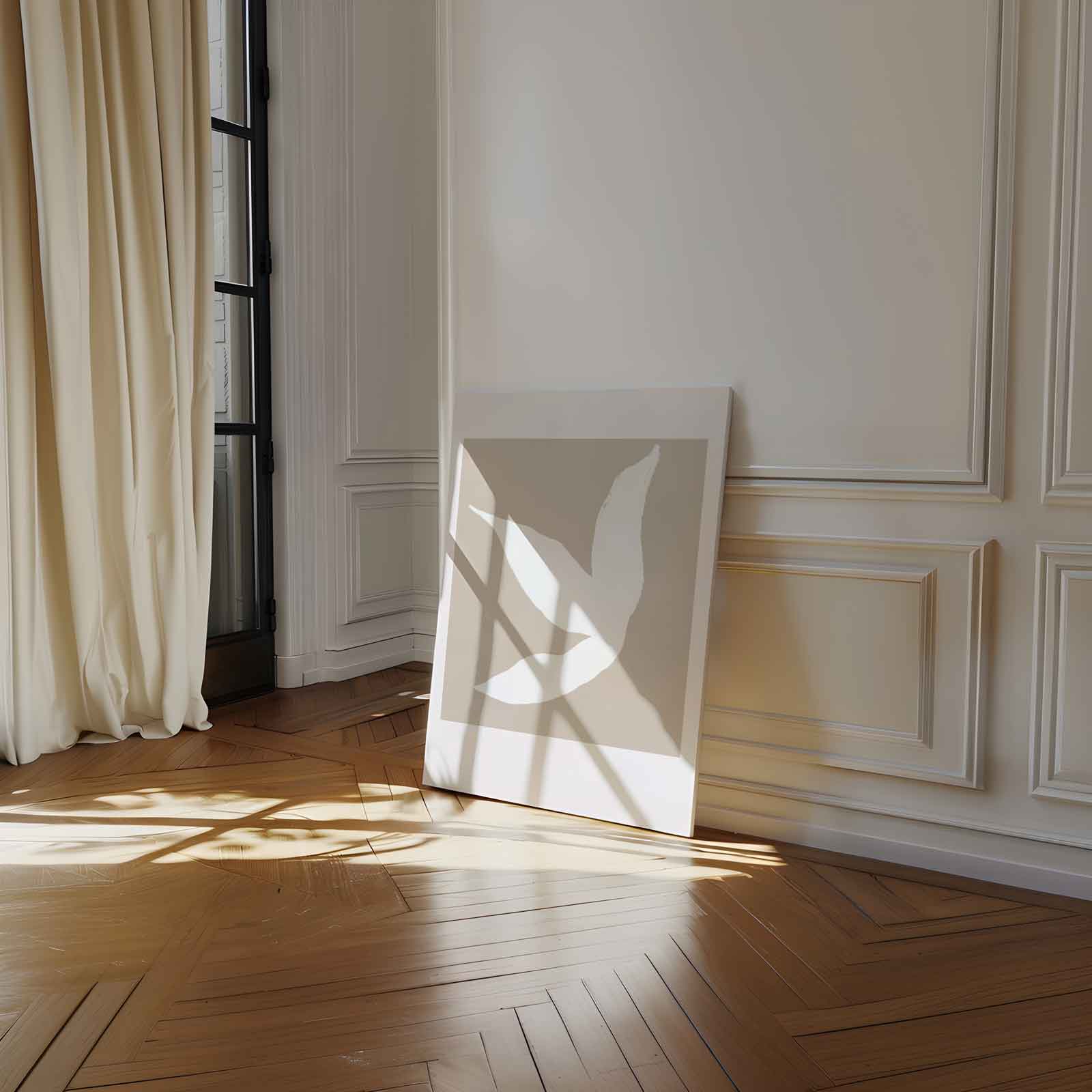 Vleugels van Eenvoud Kunstwerk-canvas-dibond-plexiglas-wanddecoratie-WallArtistic