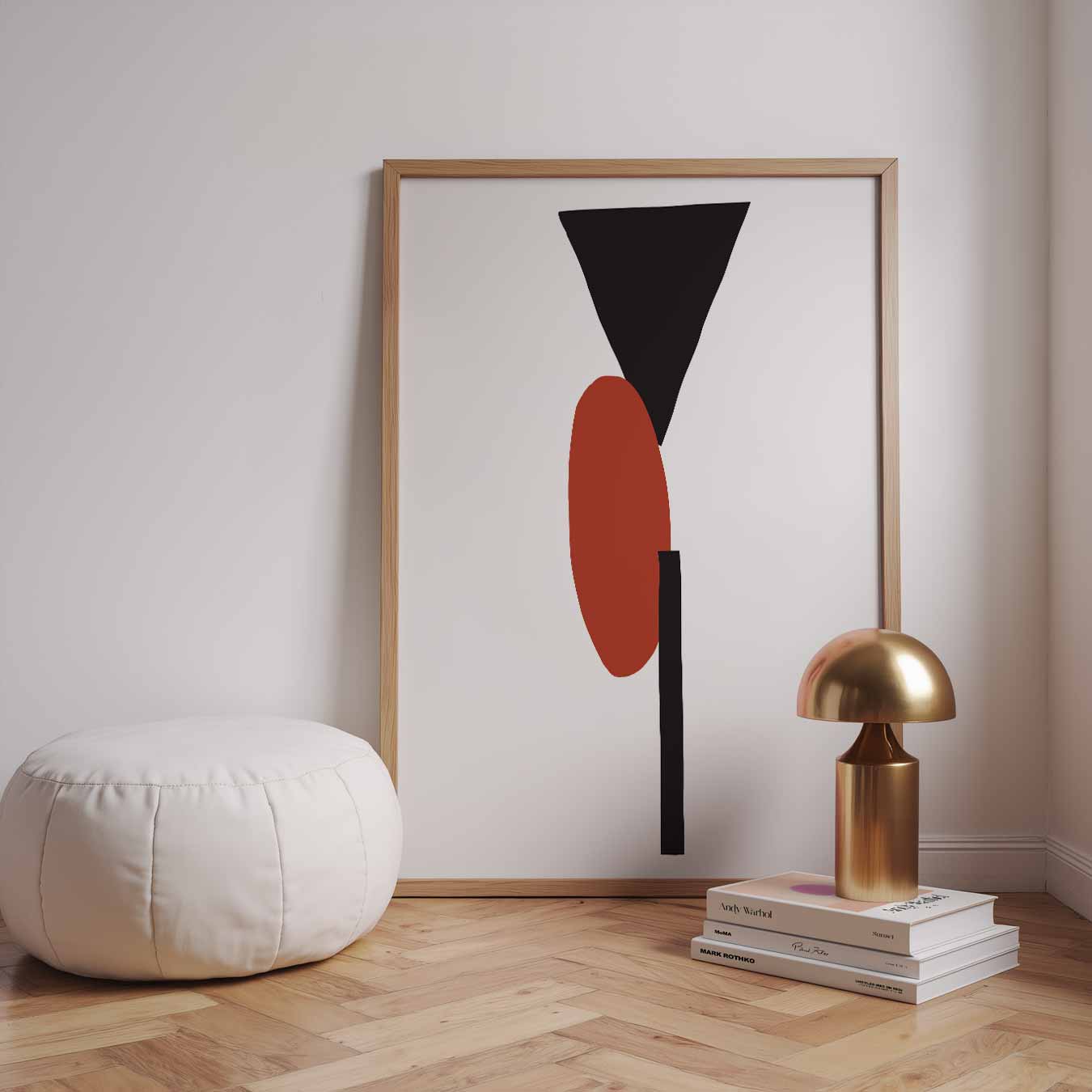 Abstracte Vormen Poster