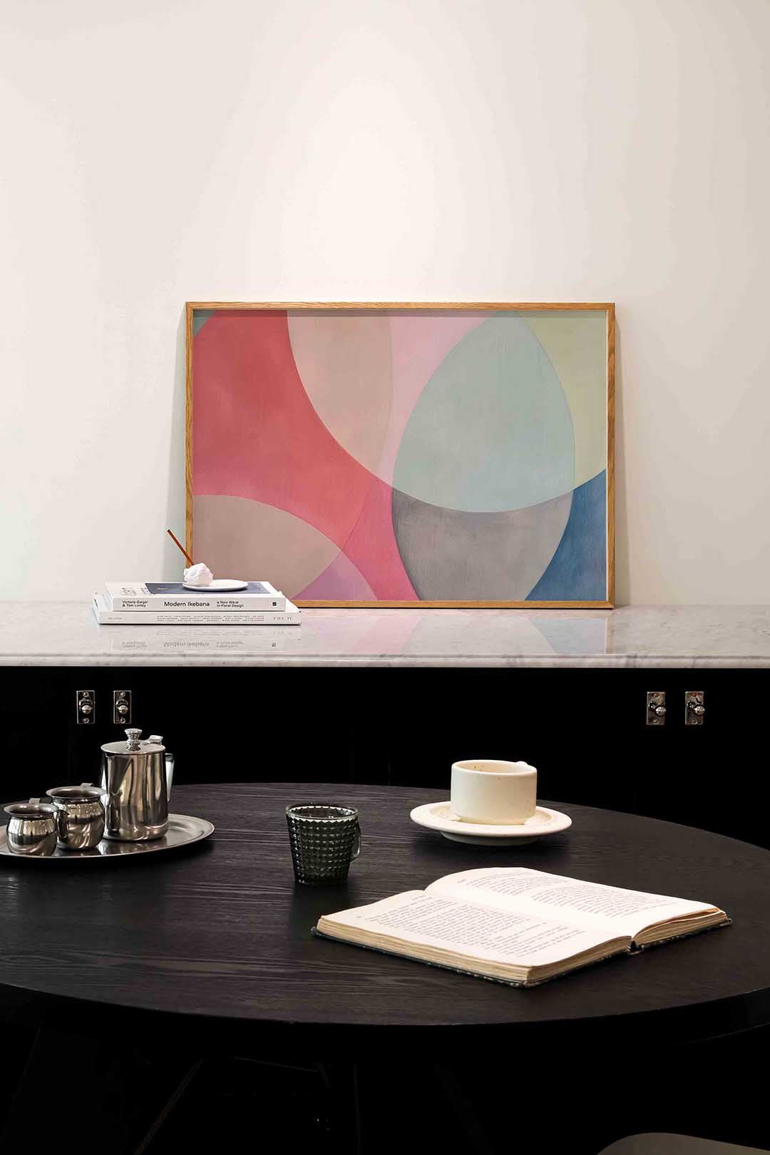 Abstracte cirkels Poster