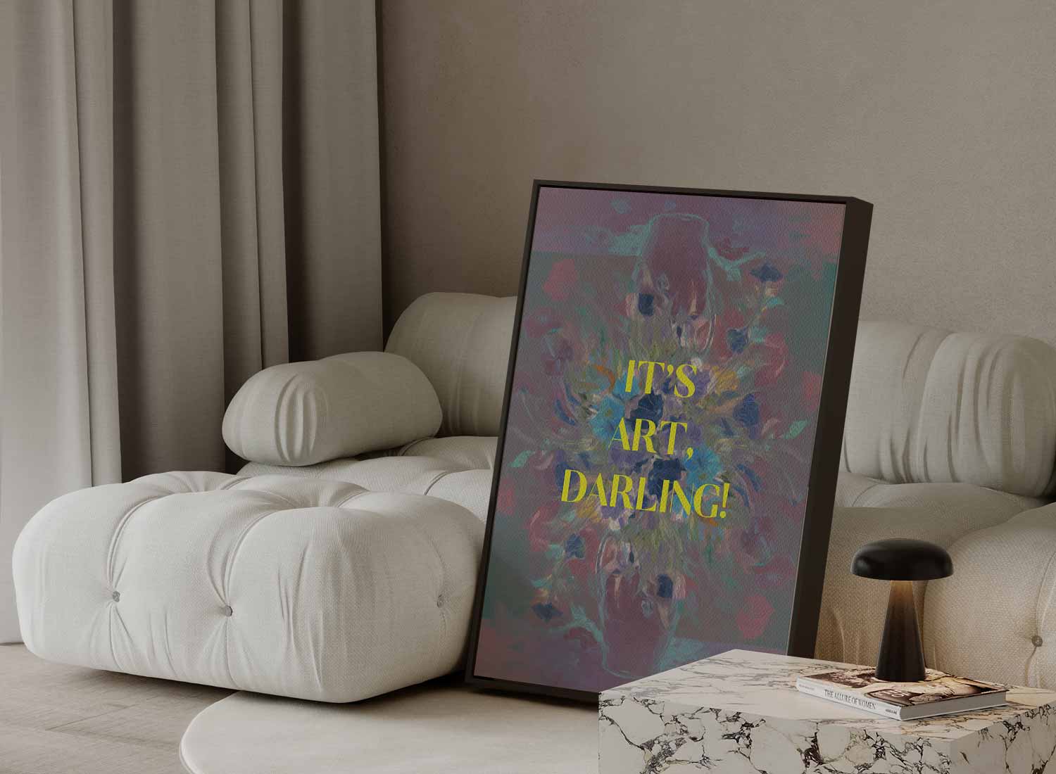 Kleurrijke Bloemenexplosie Kunstwerk-canvas-dibond-plexiglas-wanddecoratie-WallArtistic