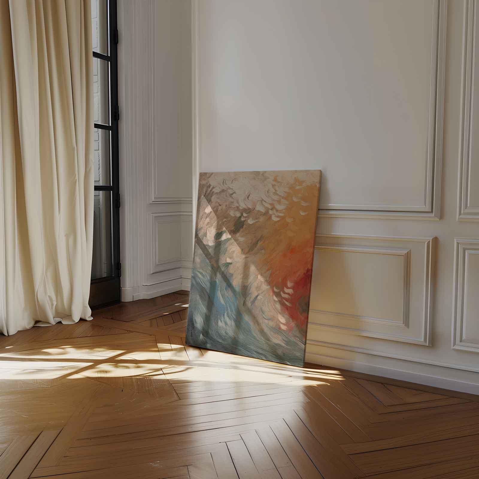 Vloed van Kleuren Kunstwerk-canvas-dibond-plexiglas-wanddecoratie-WallArtistic