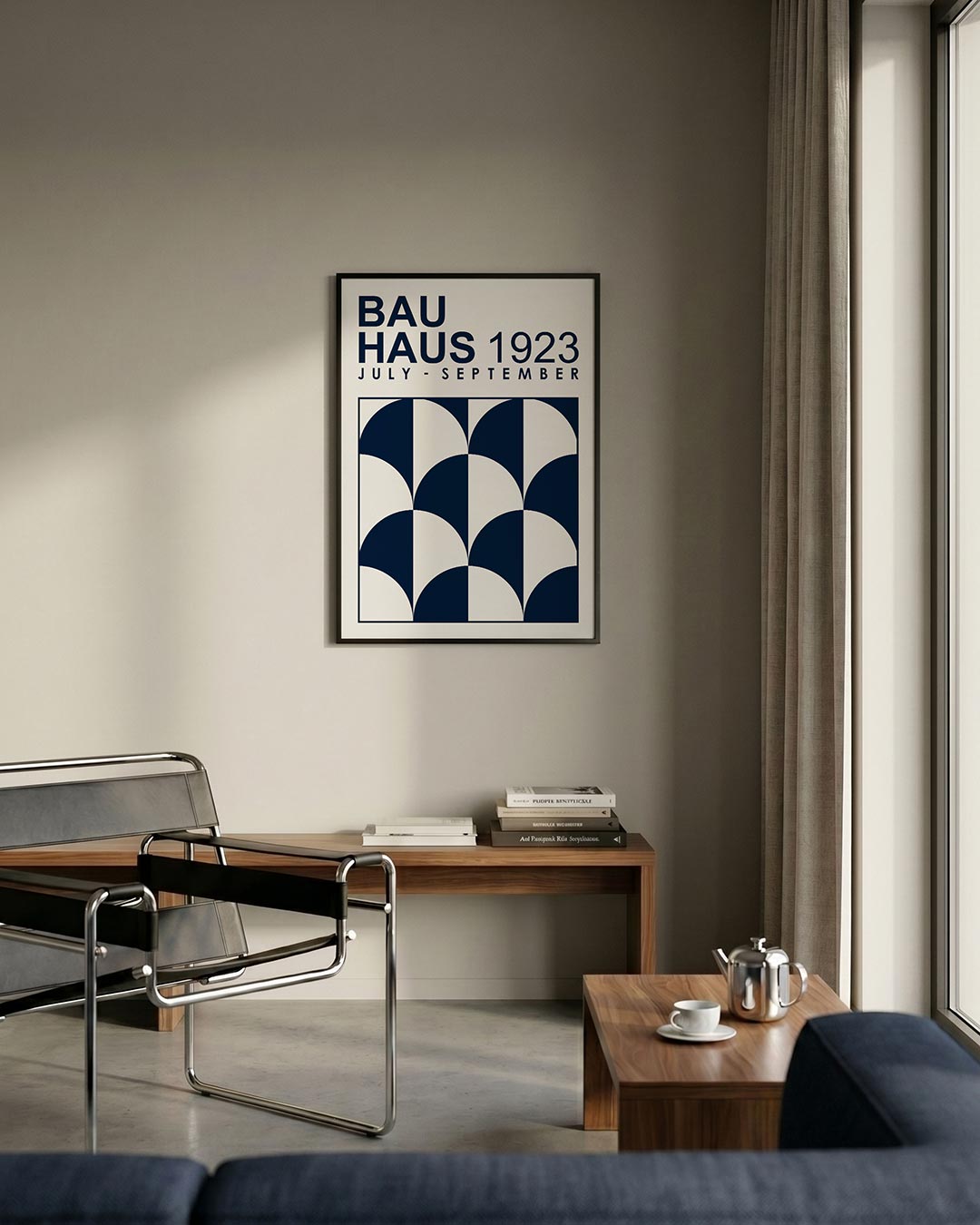 Vormritme en kleur Poster