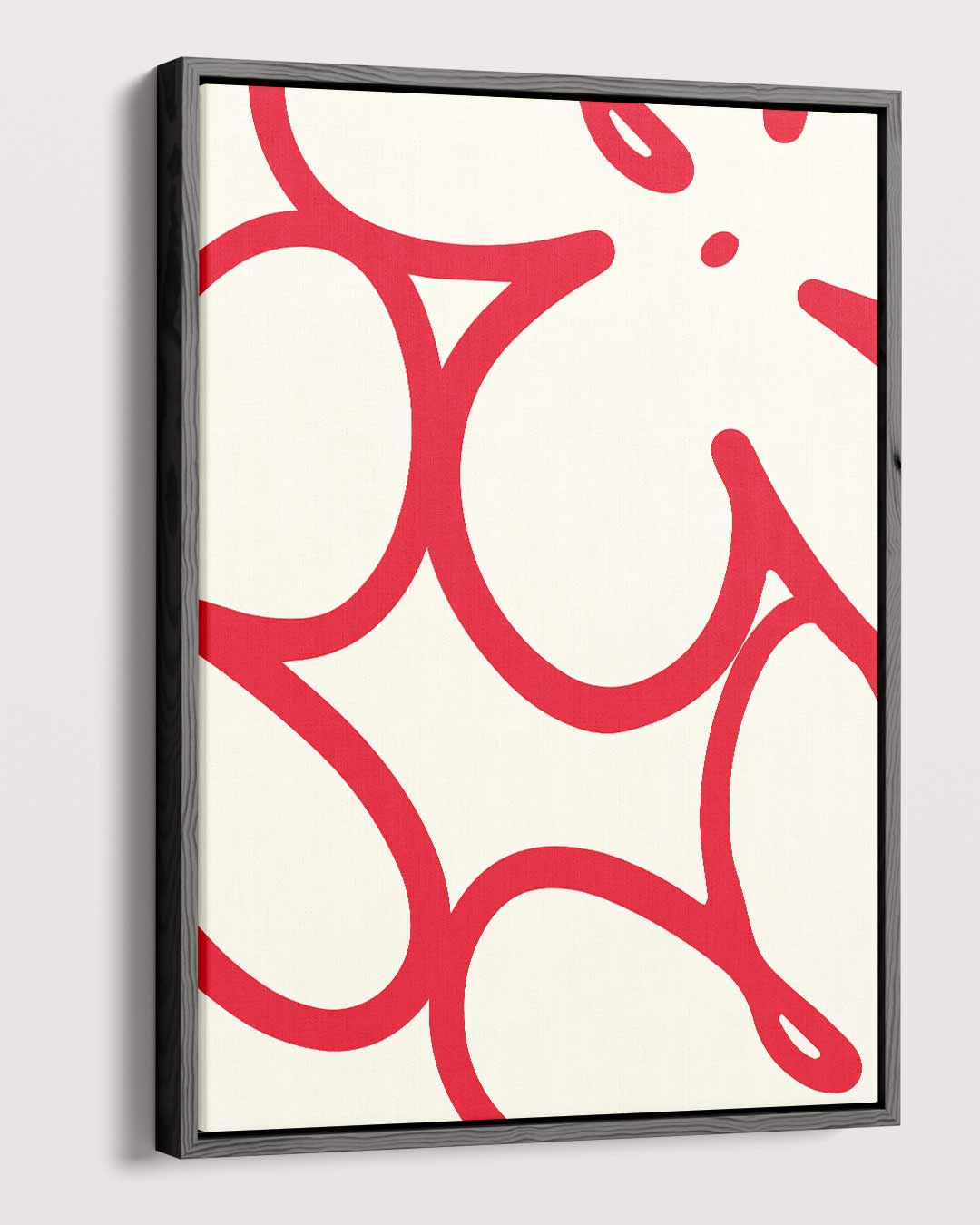 Dansende Lijnen Kunstwerk-canvas-dibond-plexiglas-wanddecoratie-WallArtistic