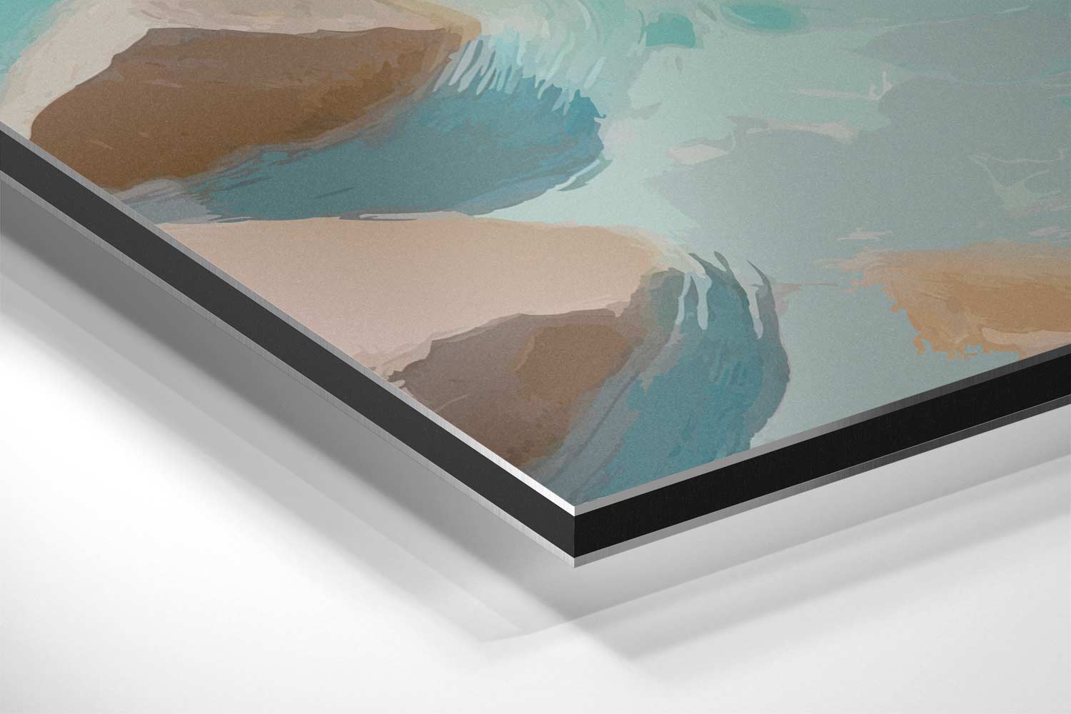 Rust op de Golven Kunstwerk-canvas-dibond-plexiglas-wanddecoratie-WallArtistic