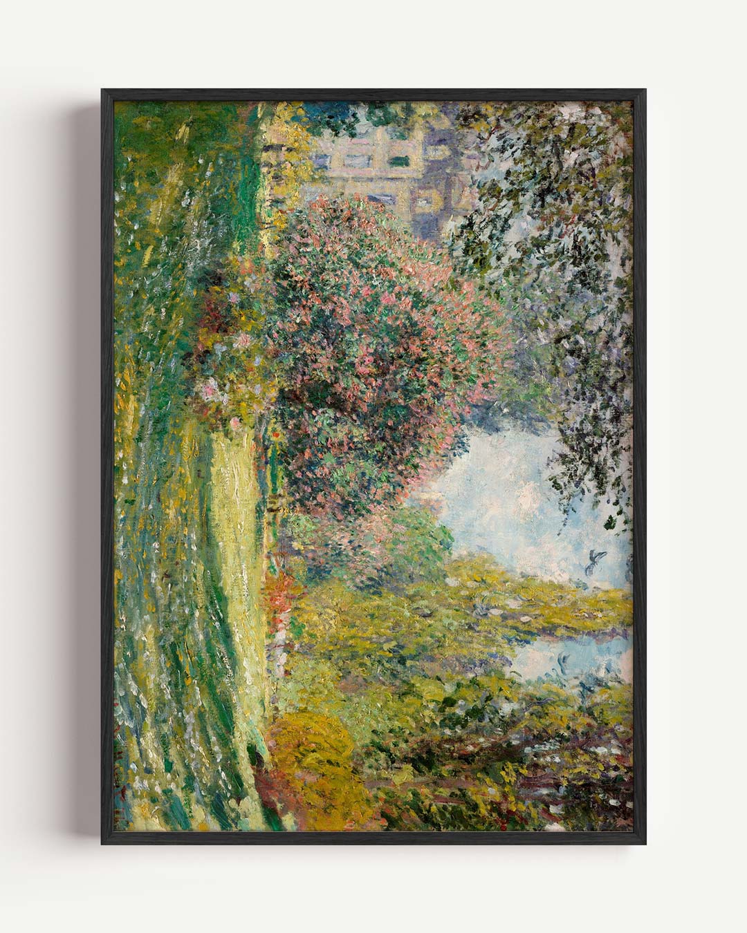 Monet Garden Poster-WallArtistic