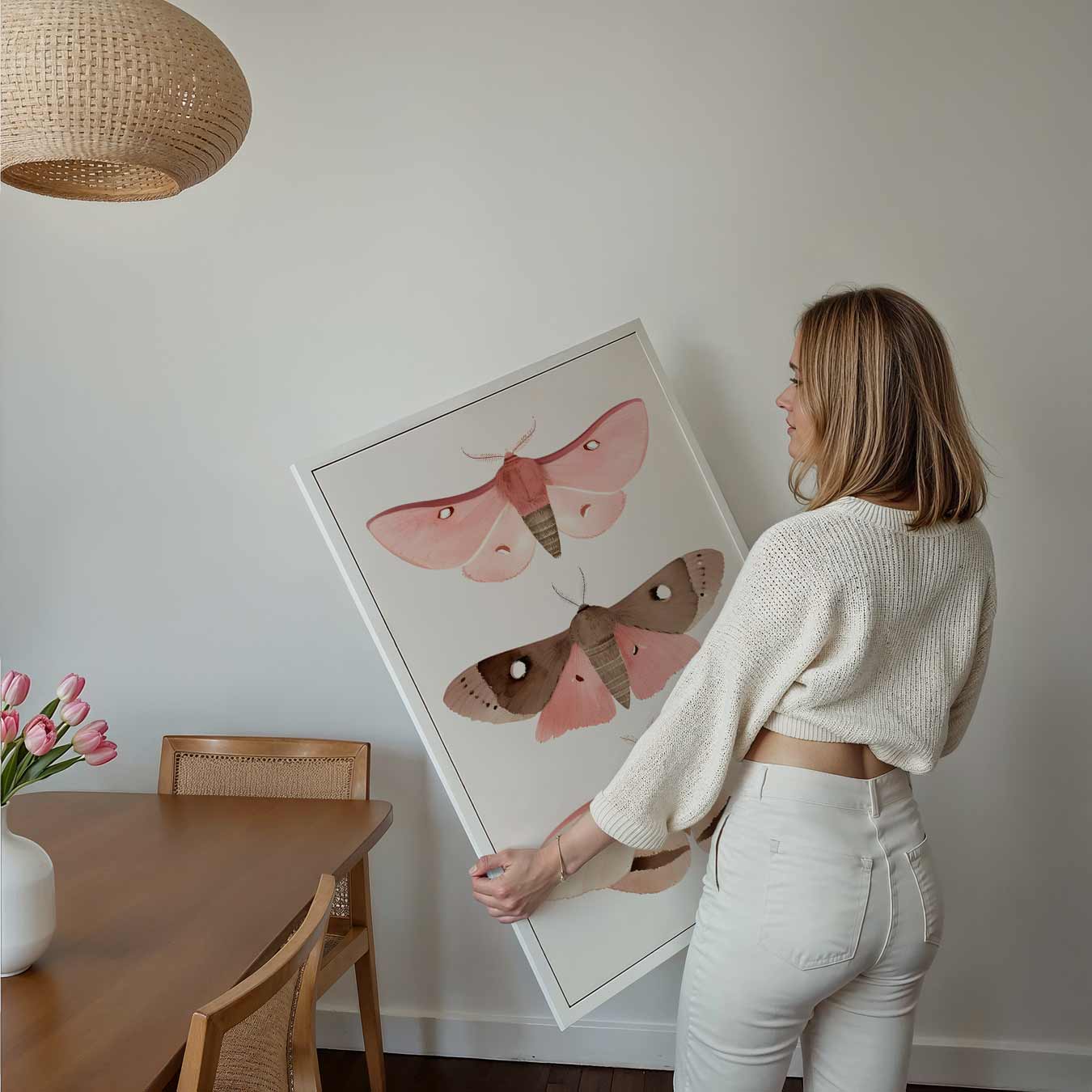 Dromerige Vlinderkunst Poster-WallArtistic