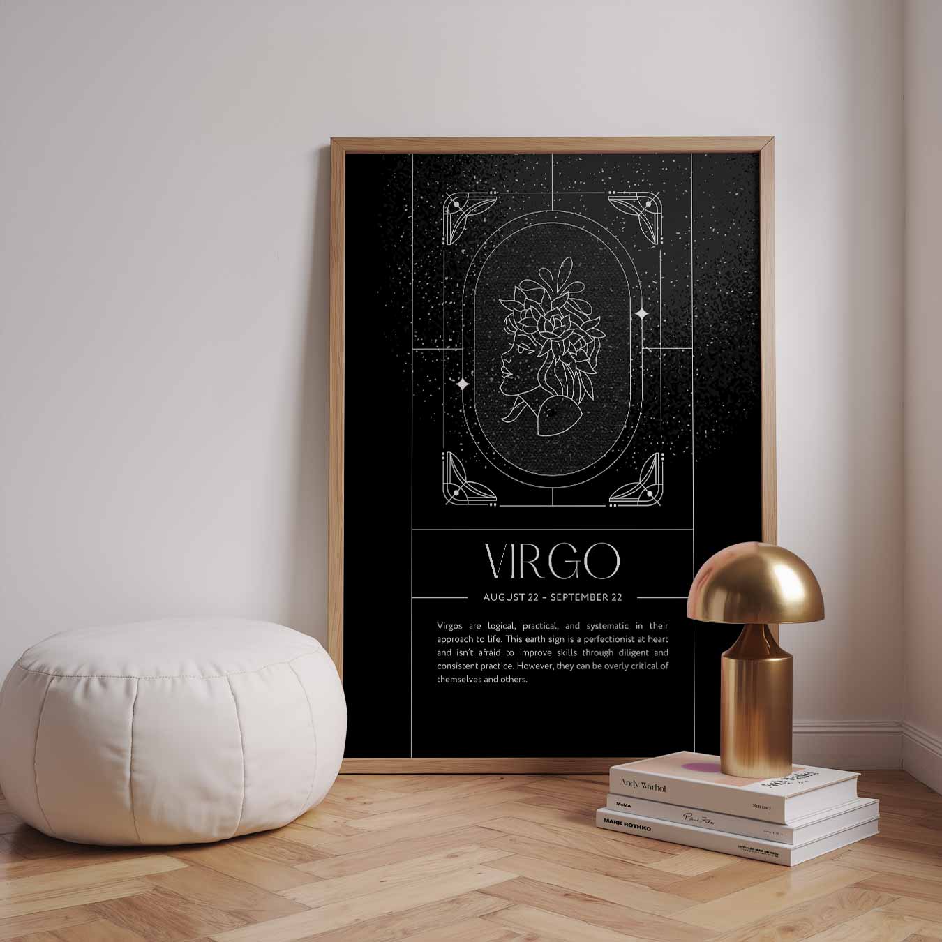 Virgo Sterrenbeeld Poster