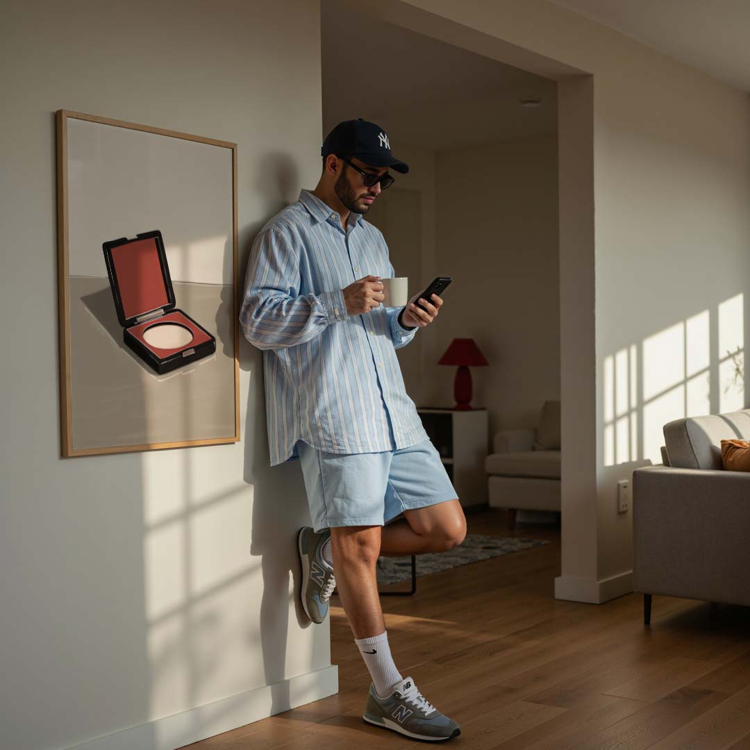 Tijdloze Make-up Elegantie Poster-WallArtistic