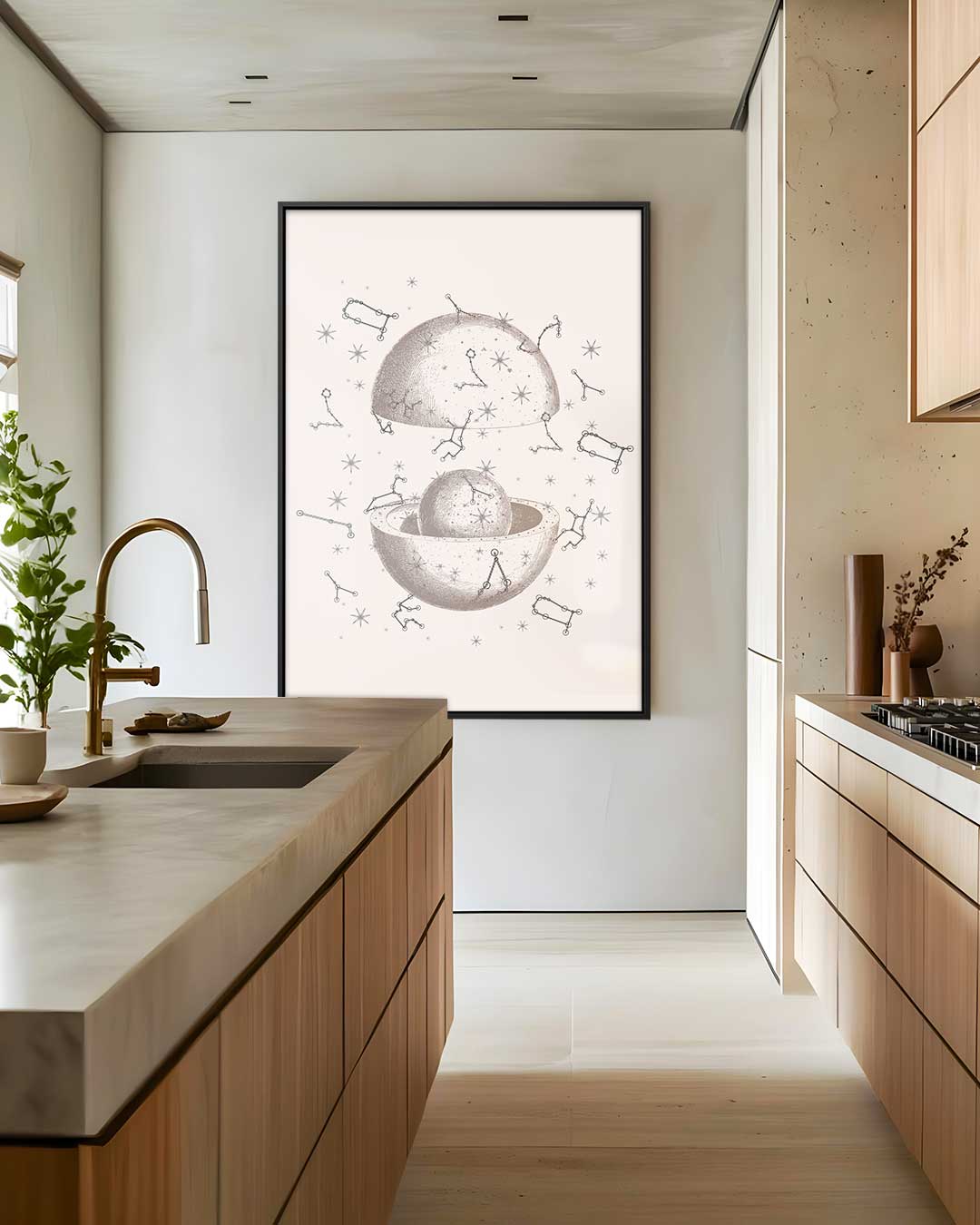 Hemels Sferen Kunstwerk-canvas-dibond-plexiglas-wanddecoratie-WallArtistic